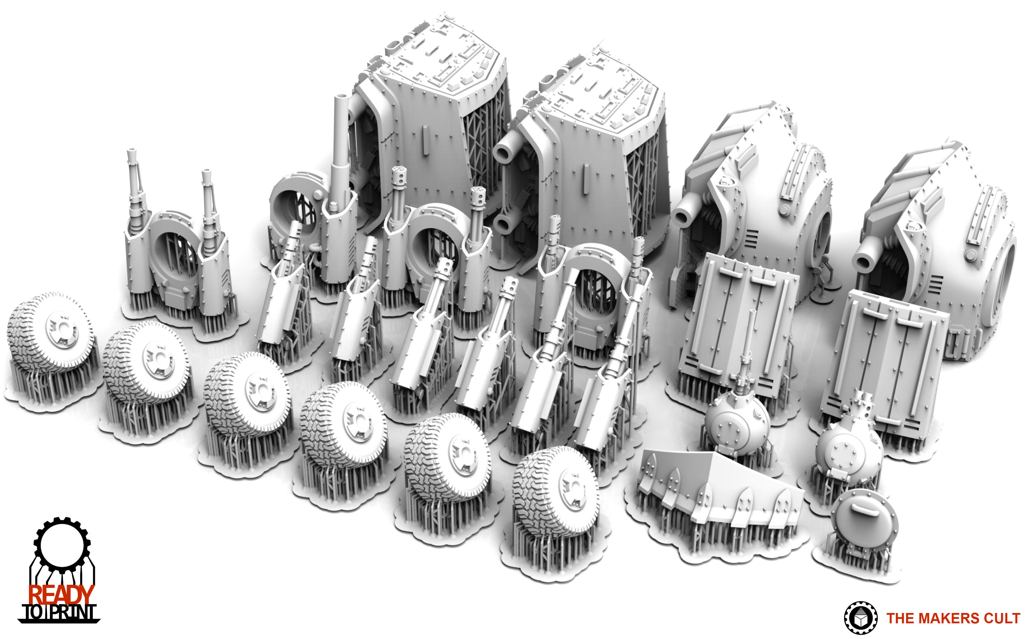 Feudal Guard - Elite Transport Vehicle 3D print model_2