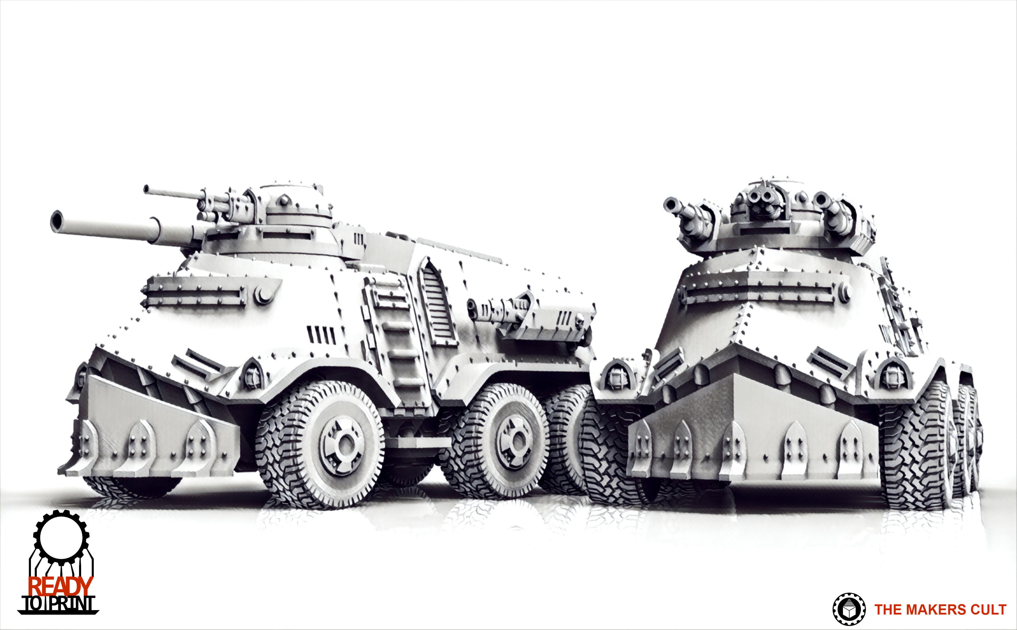 Feudal Guard - Elite Transport Vehicle 3D print model_8