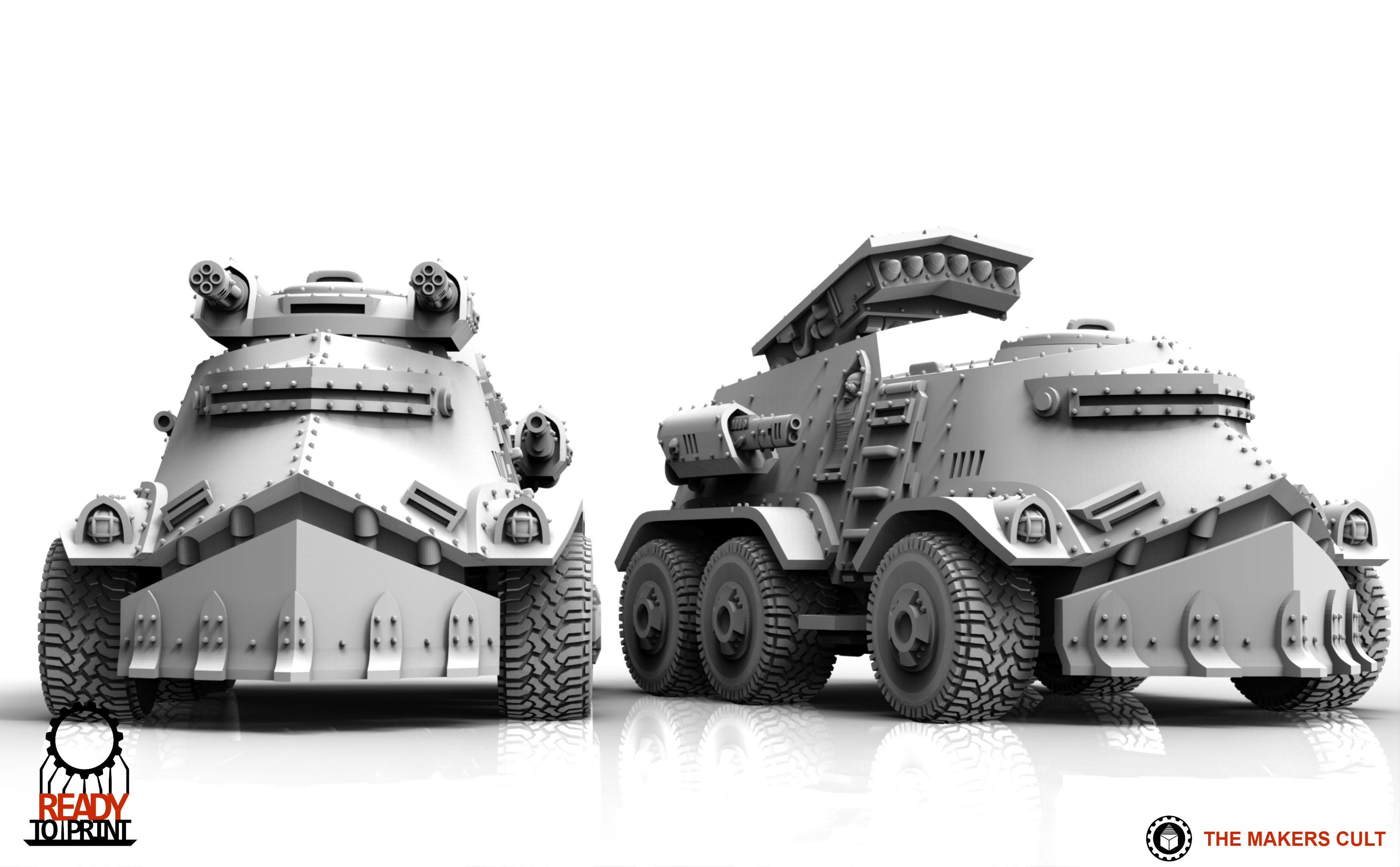 Feudal Guard - Elite Transport Vehicle 3D print model_11