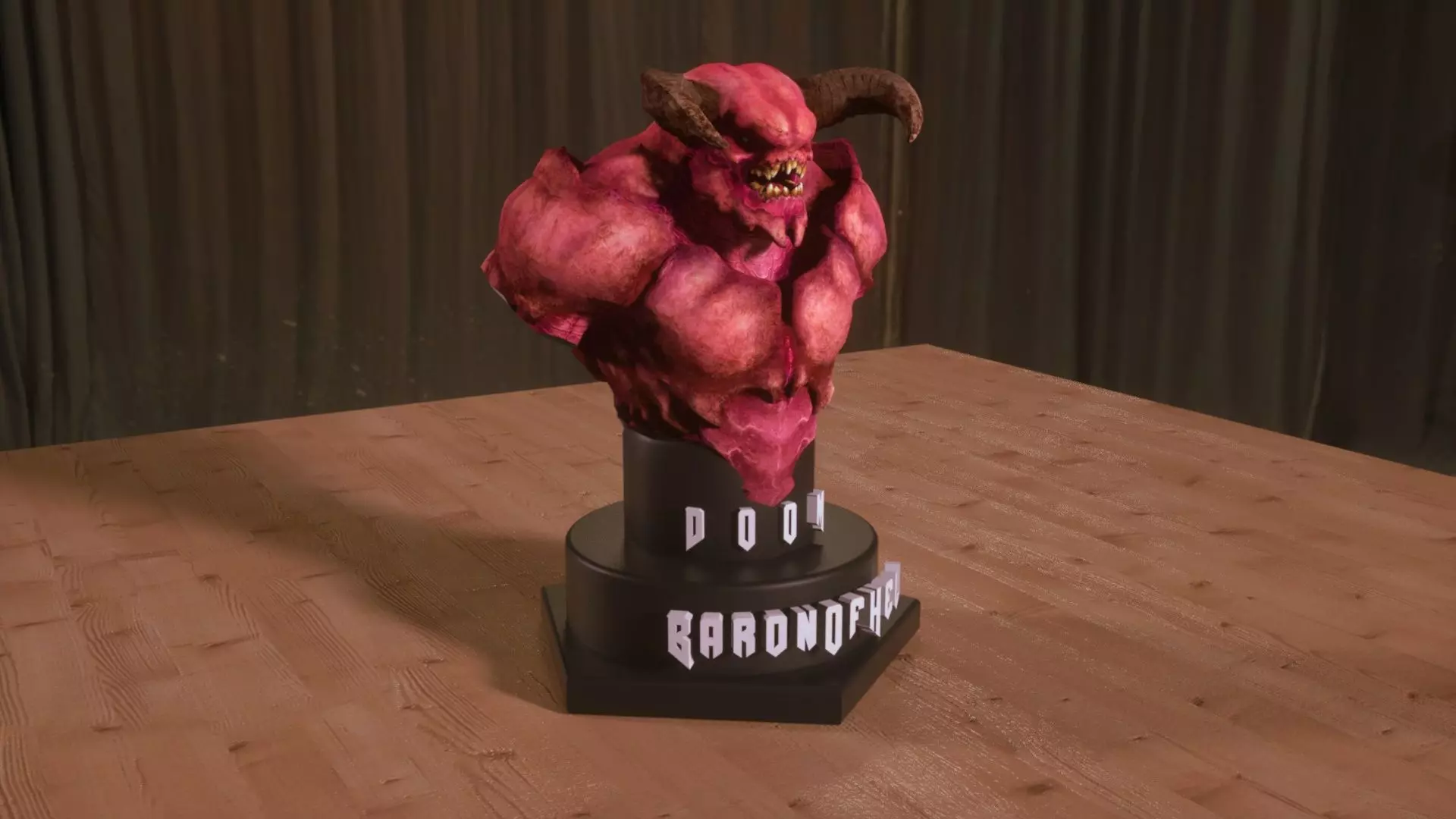 Bust Baron OF Hell 3D print model