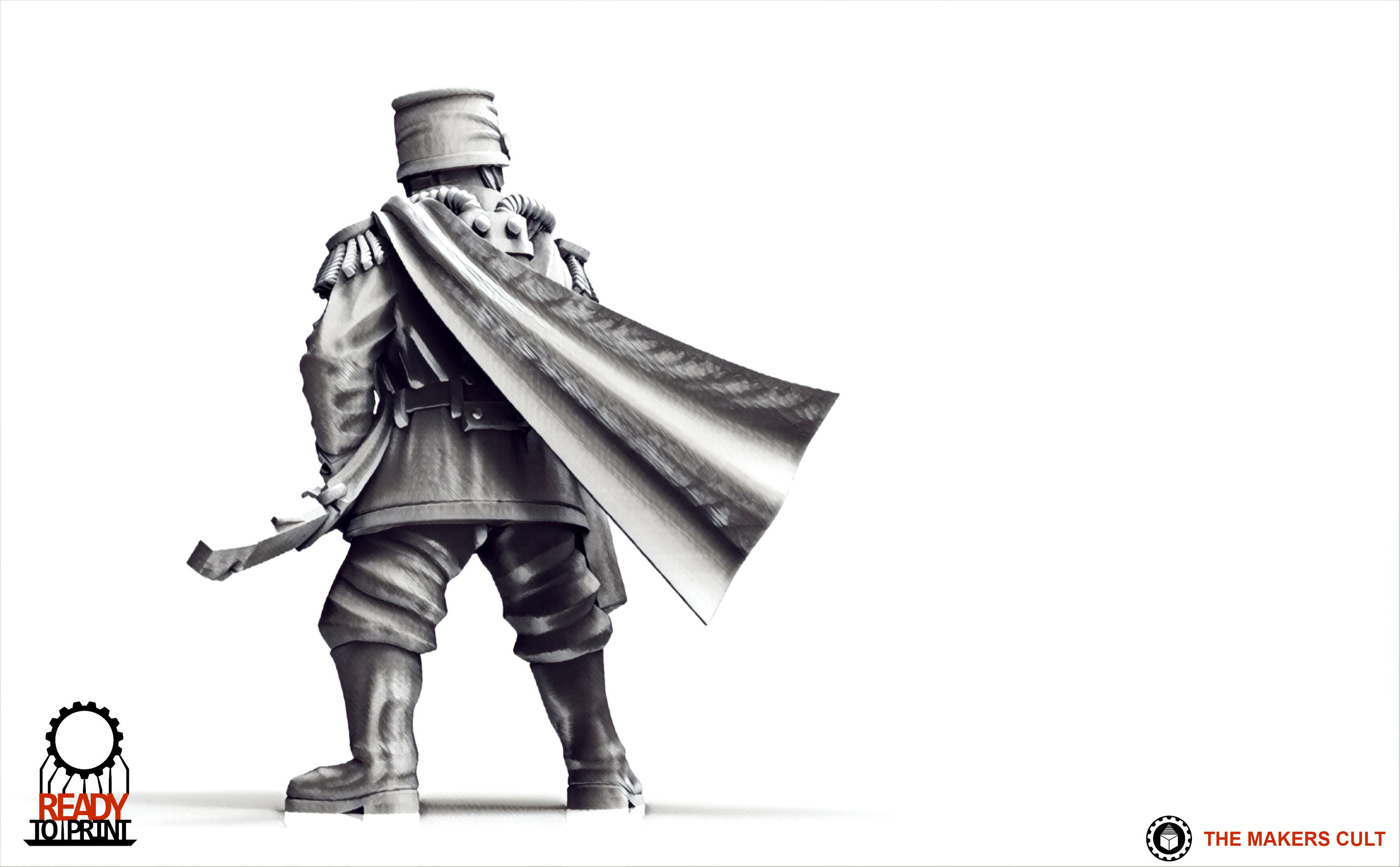 Valour Korps - General Franz 3D print model_3