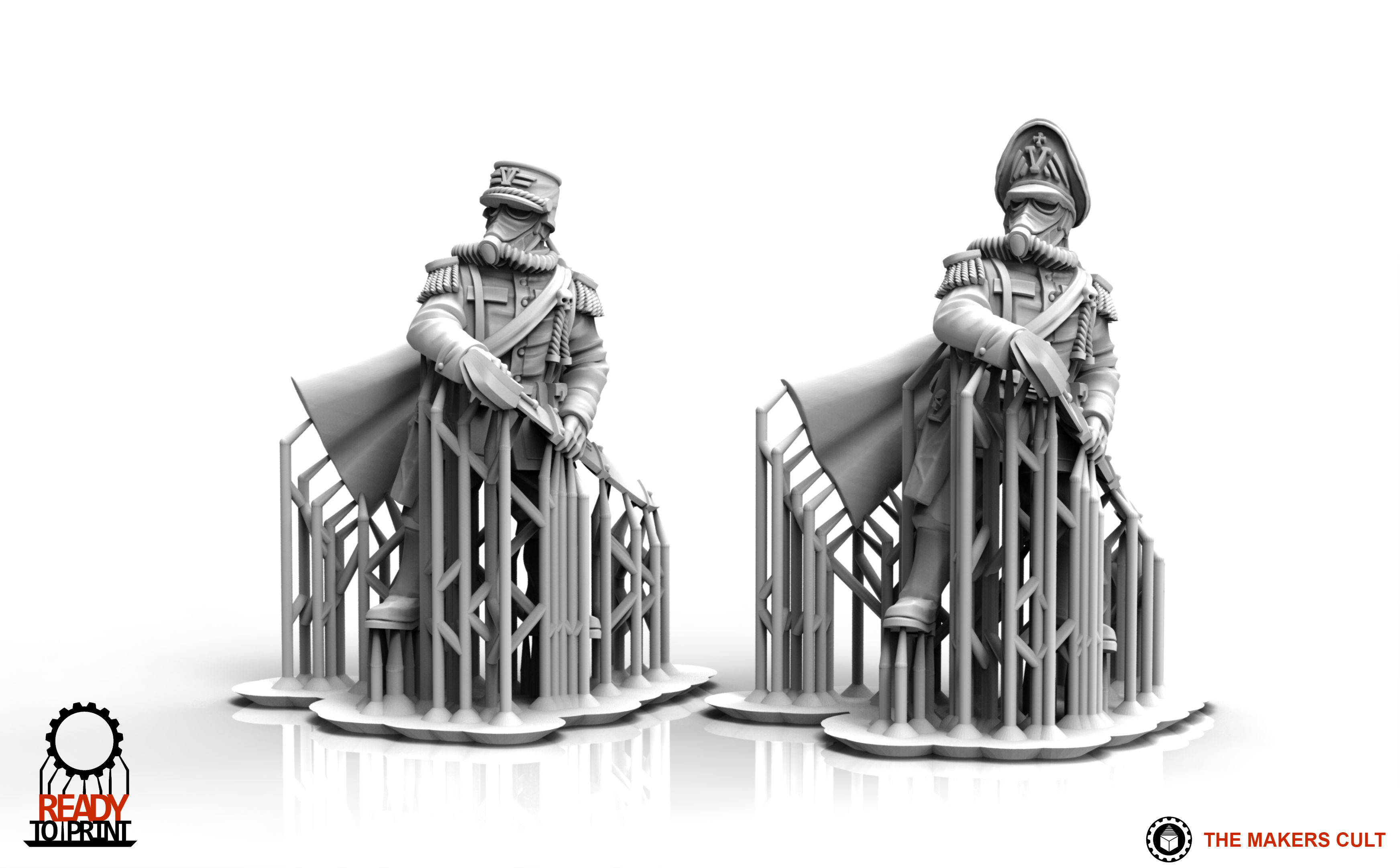 Valour Korps - General Franz 3D print model_1
