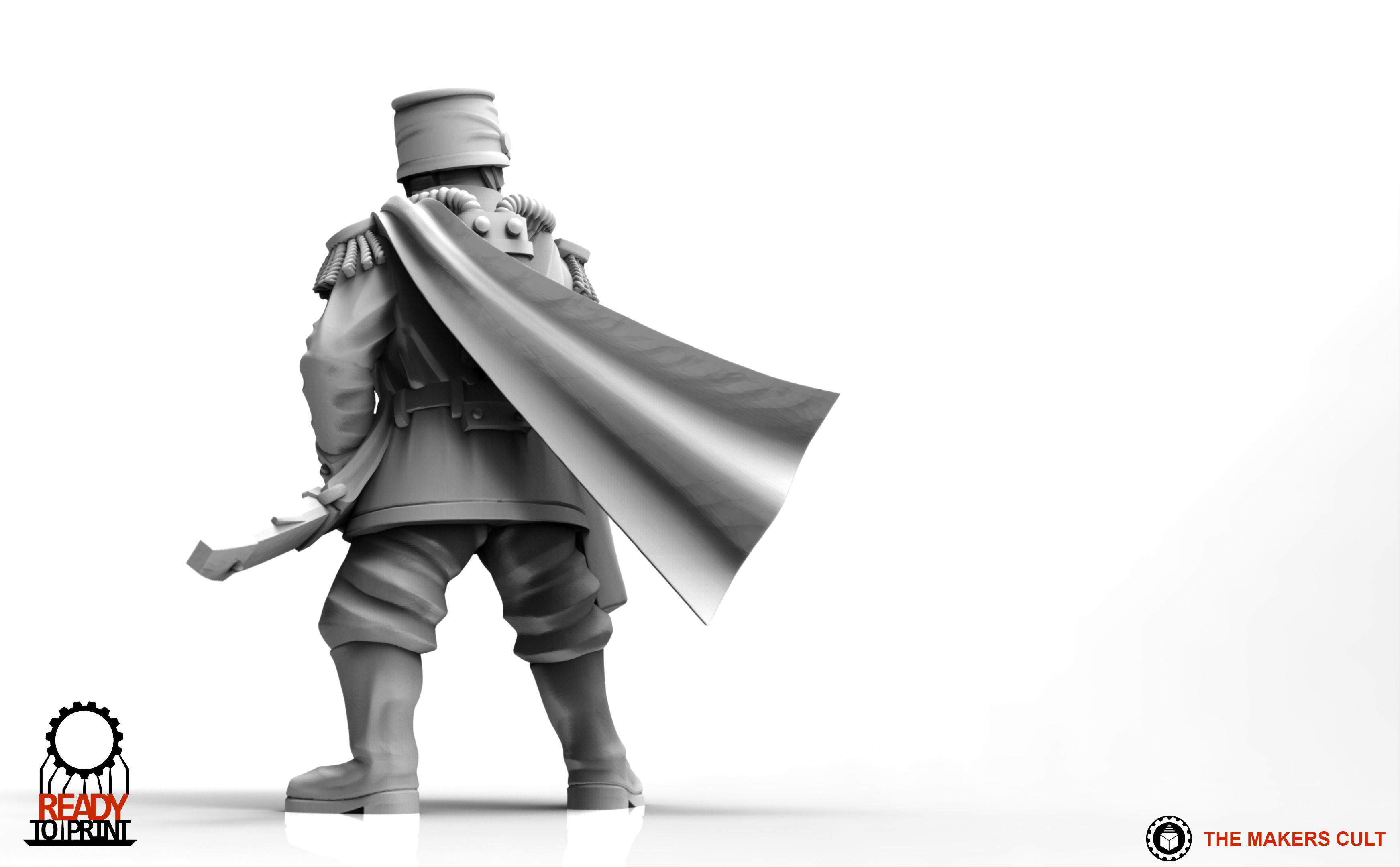 Valour Korps - General Franz 3D print model_6