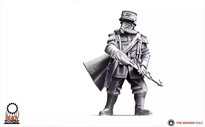 Valour Korps - General Franz 3D print model