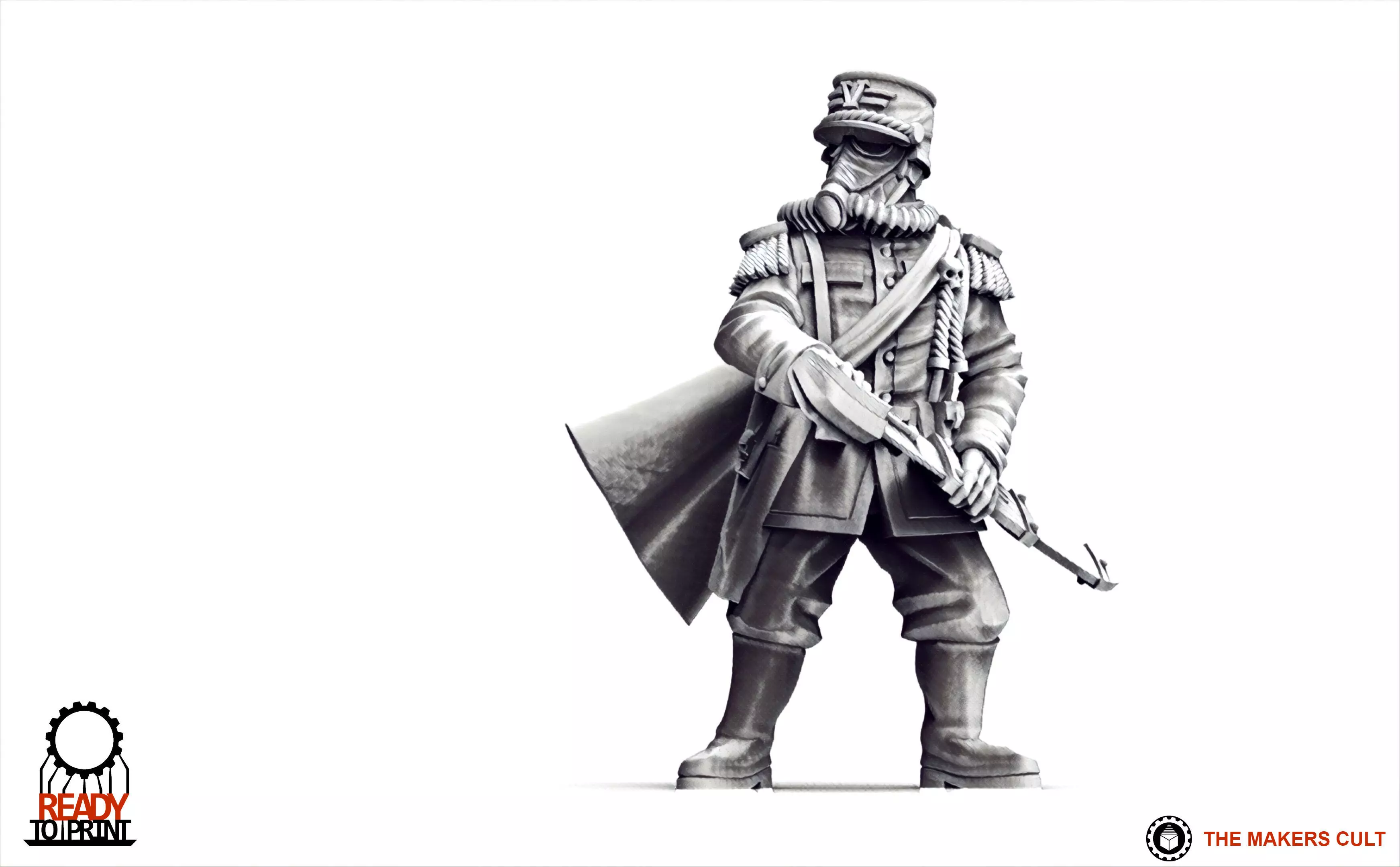 Valour Korps - General Franz 3D print model_0