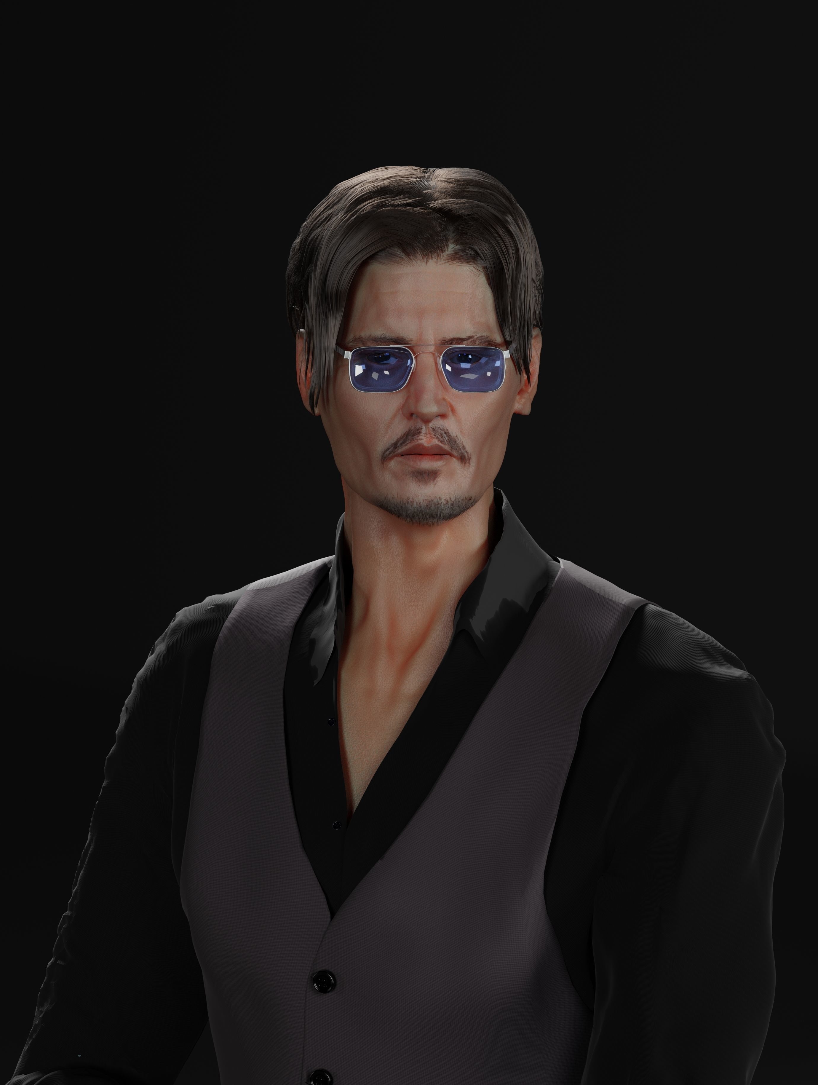 Is this Johnny Depp 3D model_0