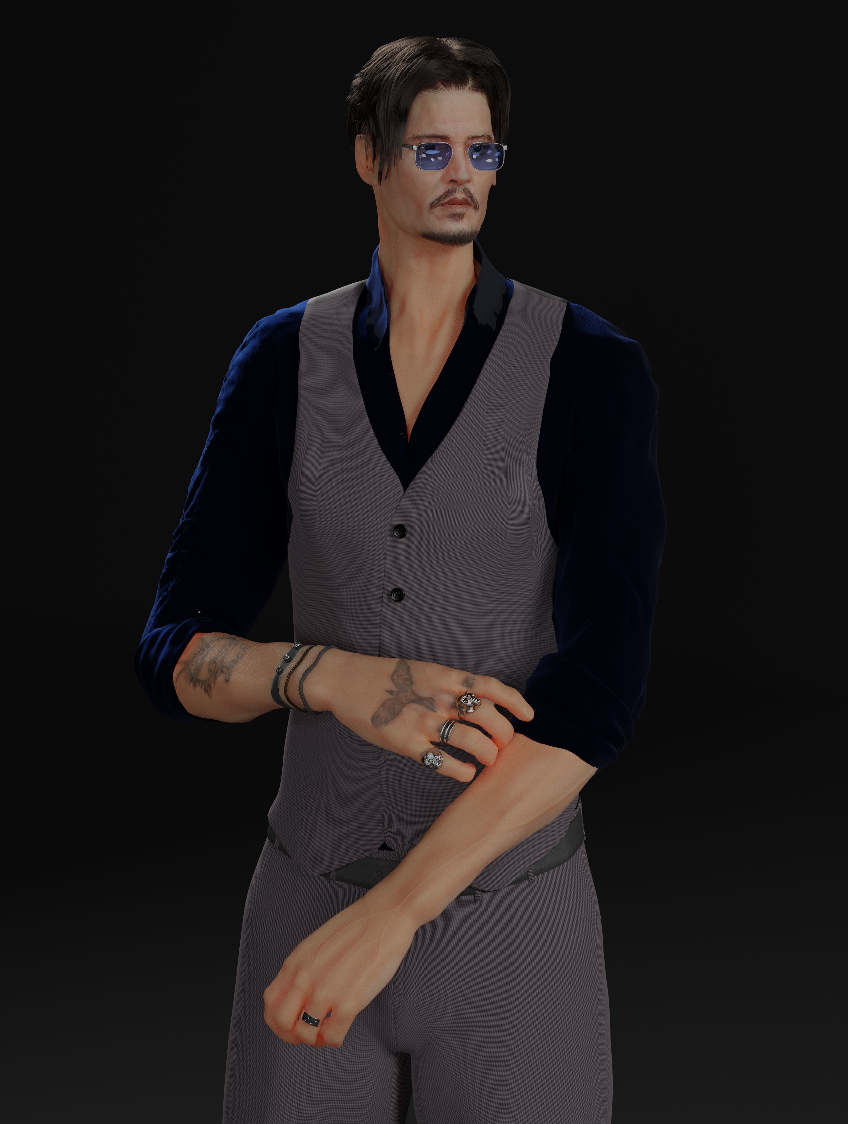 Is this Johnny Depp 3D model_21