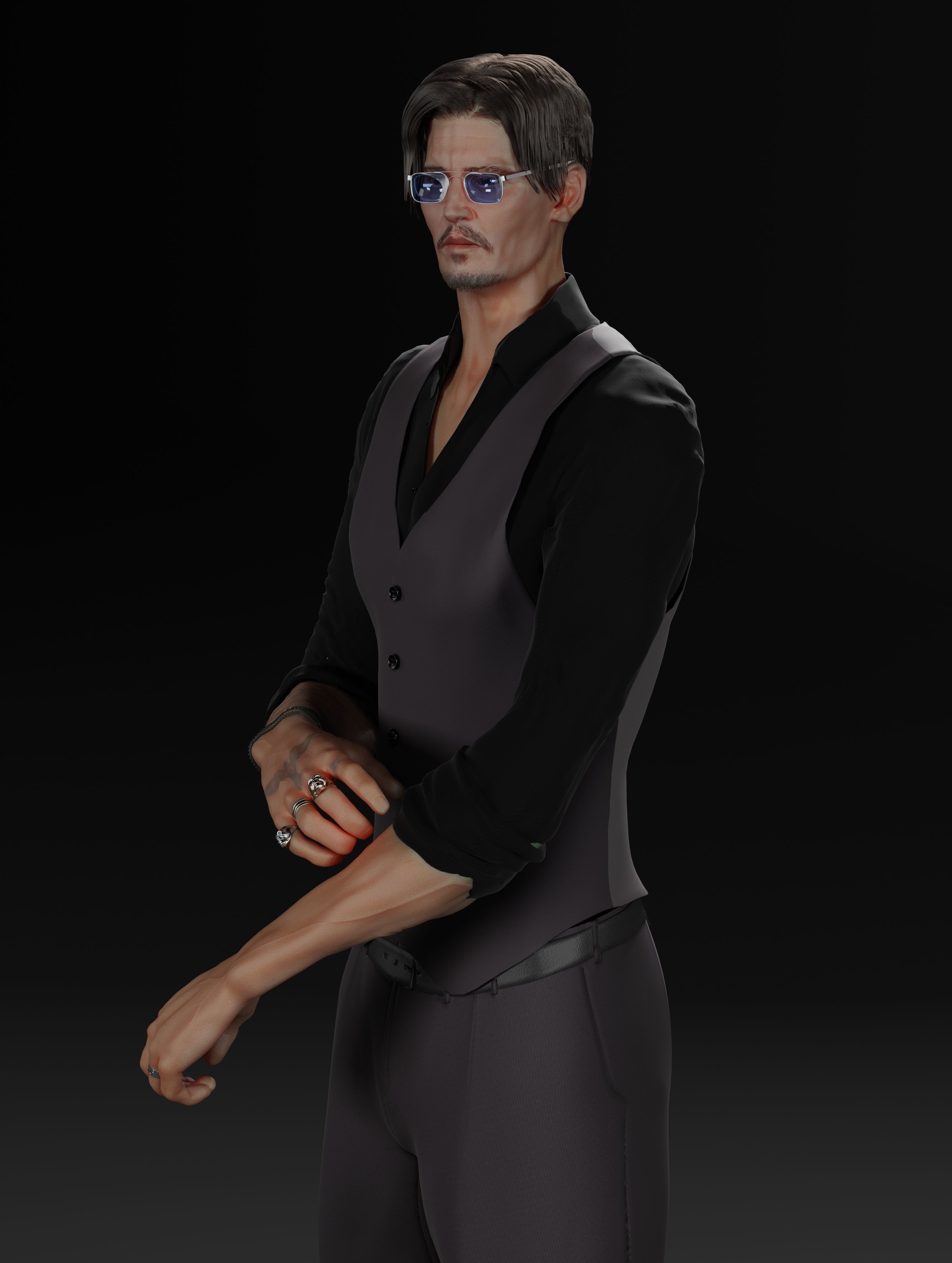 Is this Johnny Depp 3D model_4