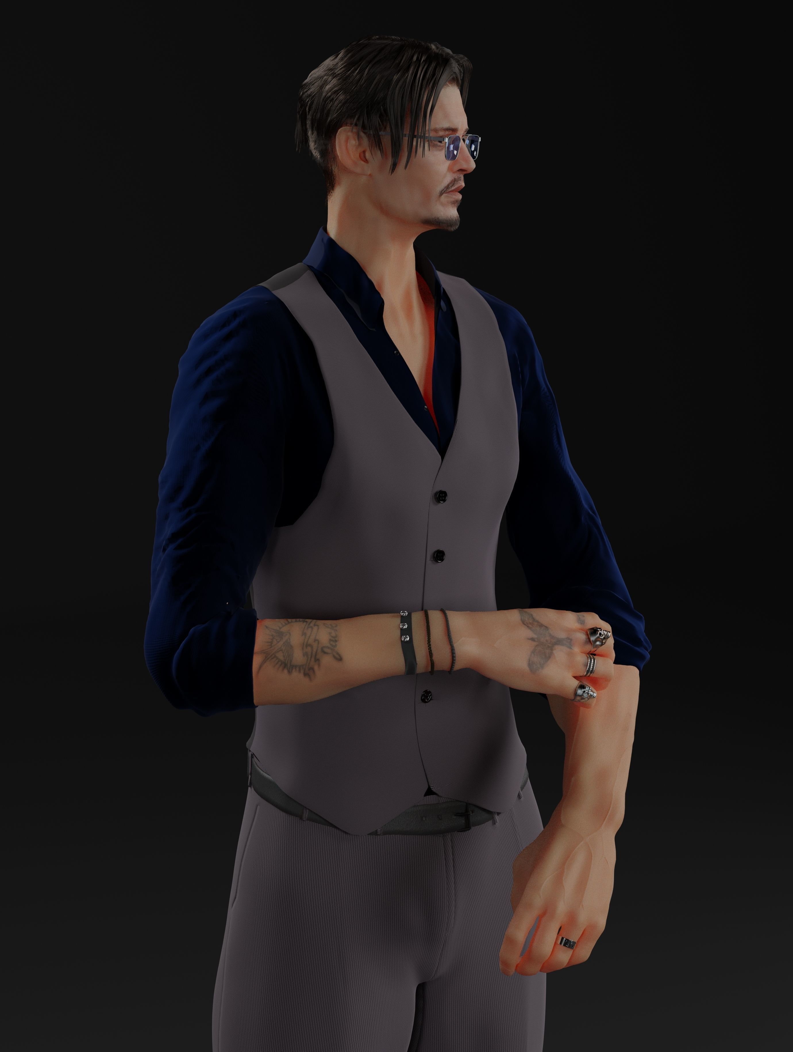 Is this Johnny Depp 3D model_23