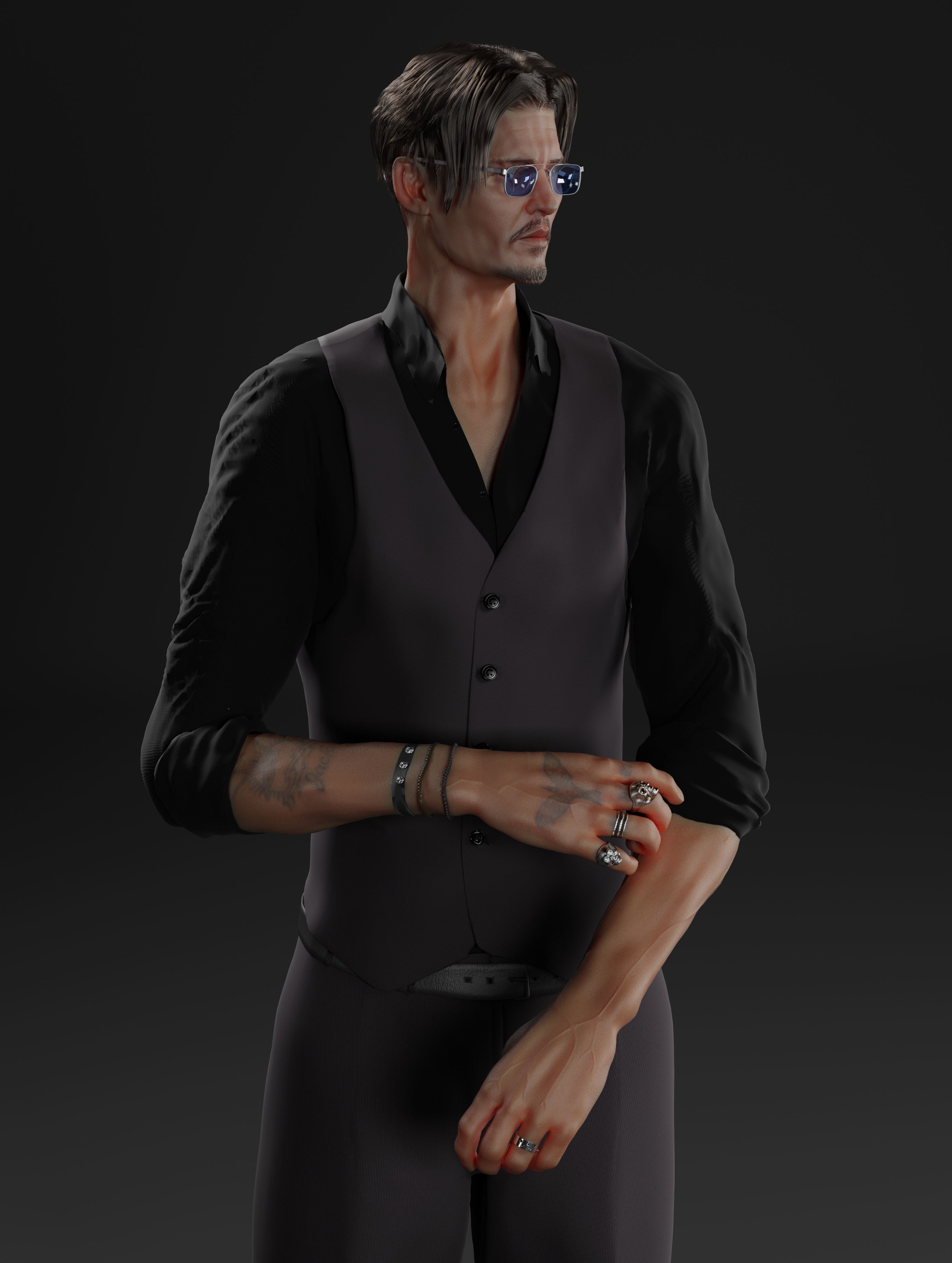 Is this Johnny Depp 3D model_9