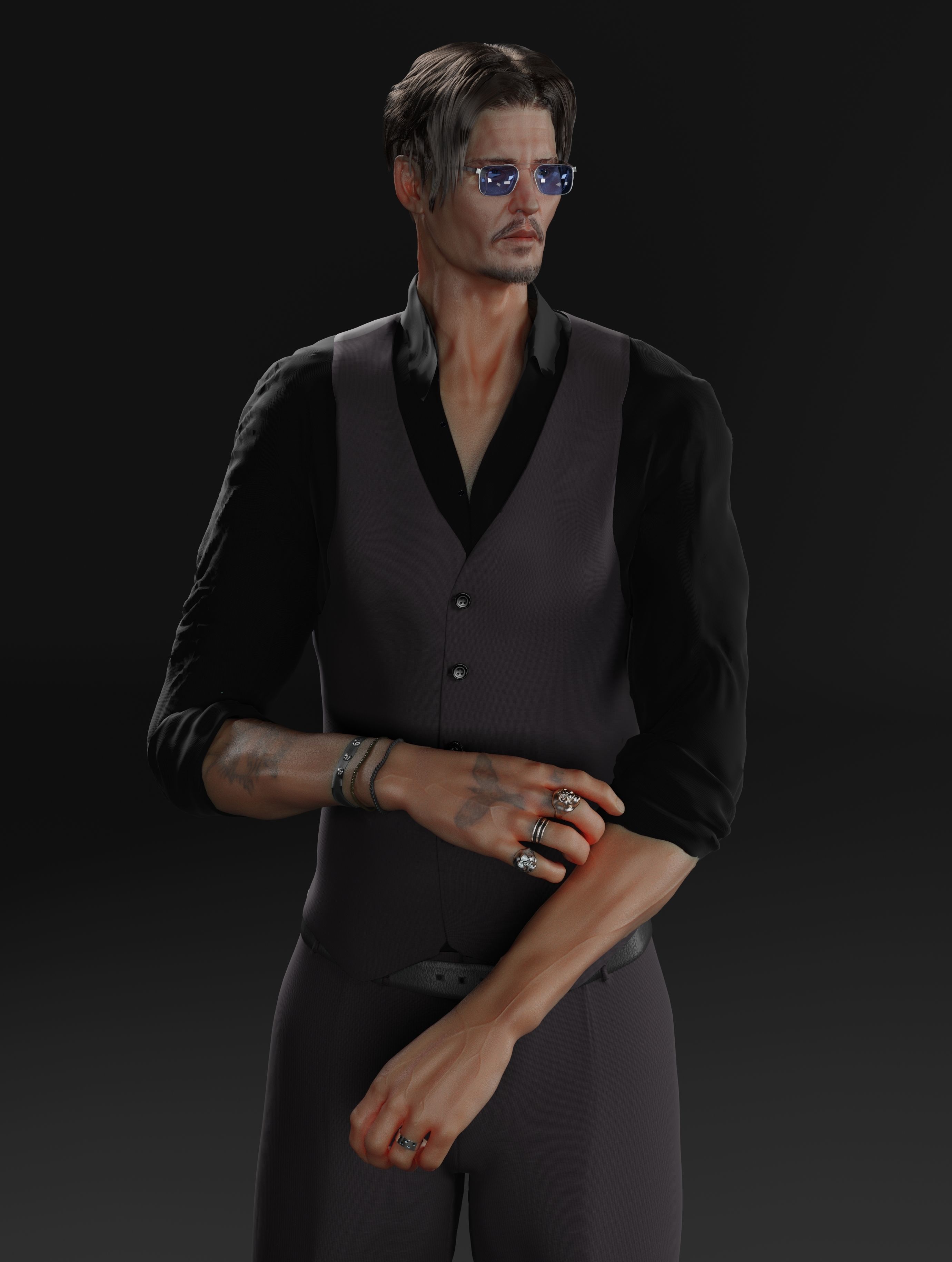 Is this Johnny Depp 3D model_8