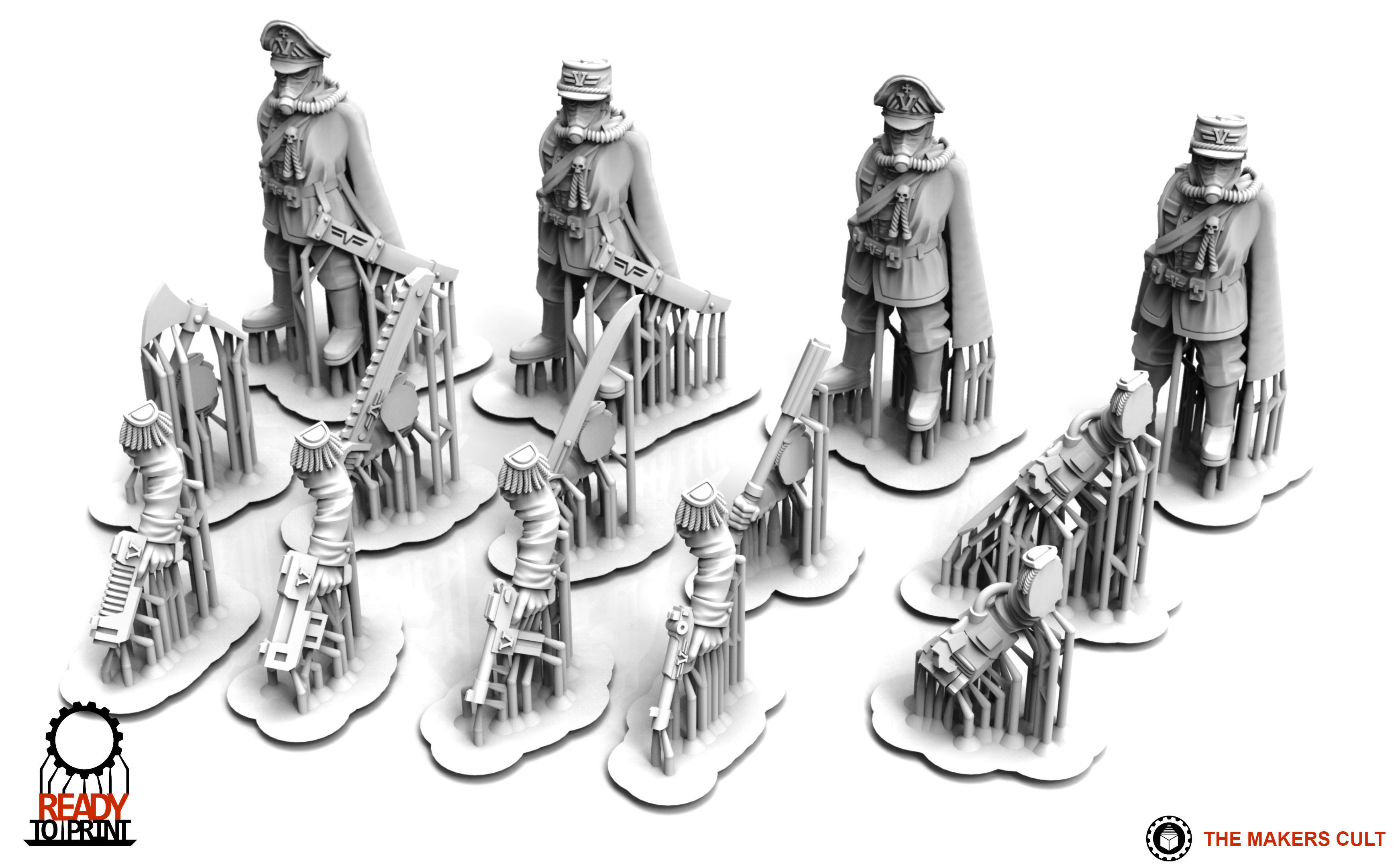 Valour Korps - General Waldemar 3D print model_2