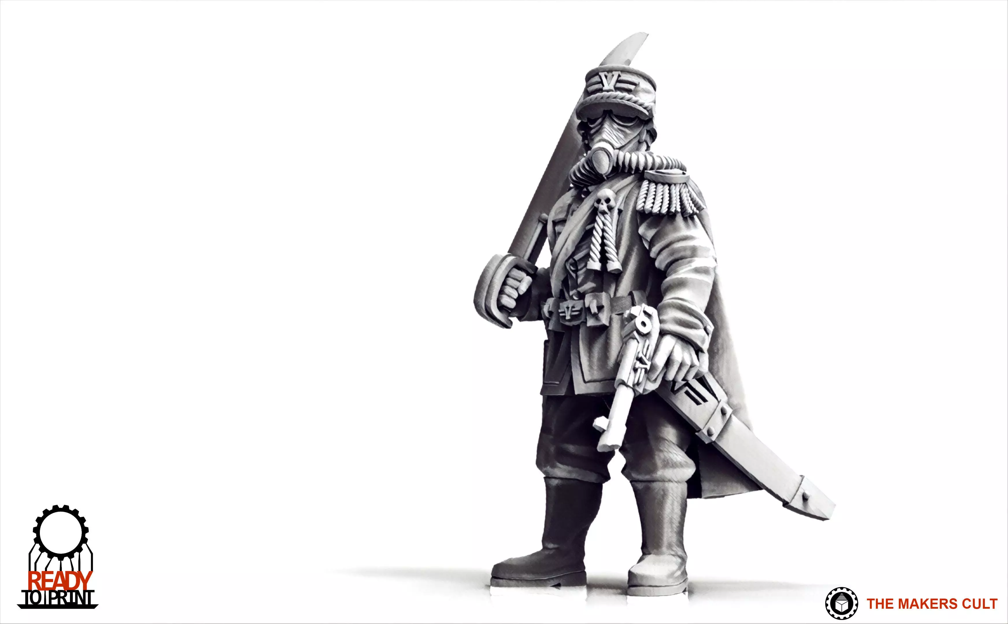 Valour Korps - General Waldemar 3D print model_0