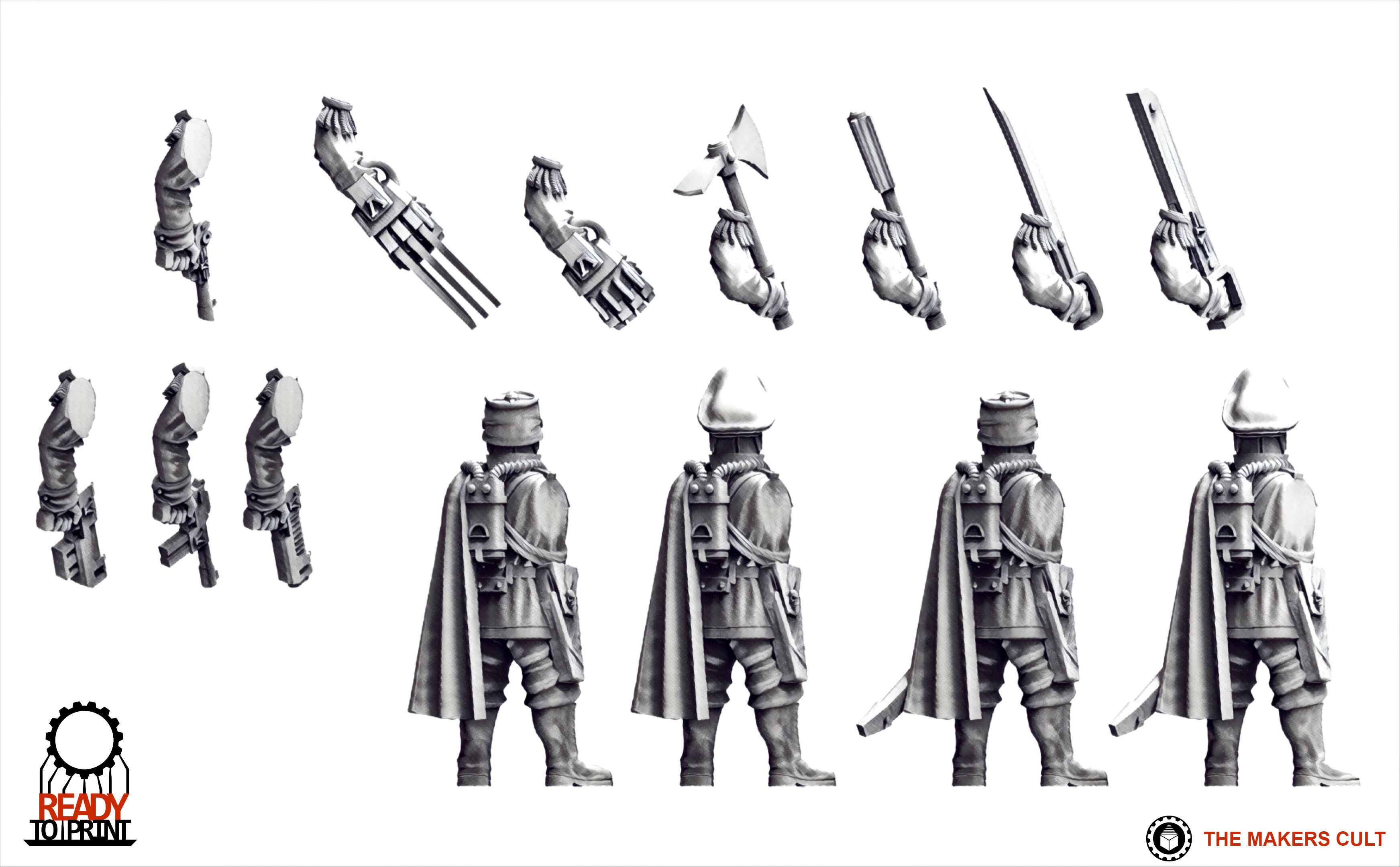 Valour Korps - General Waldemar 3D print model_6