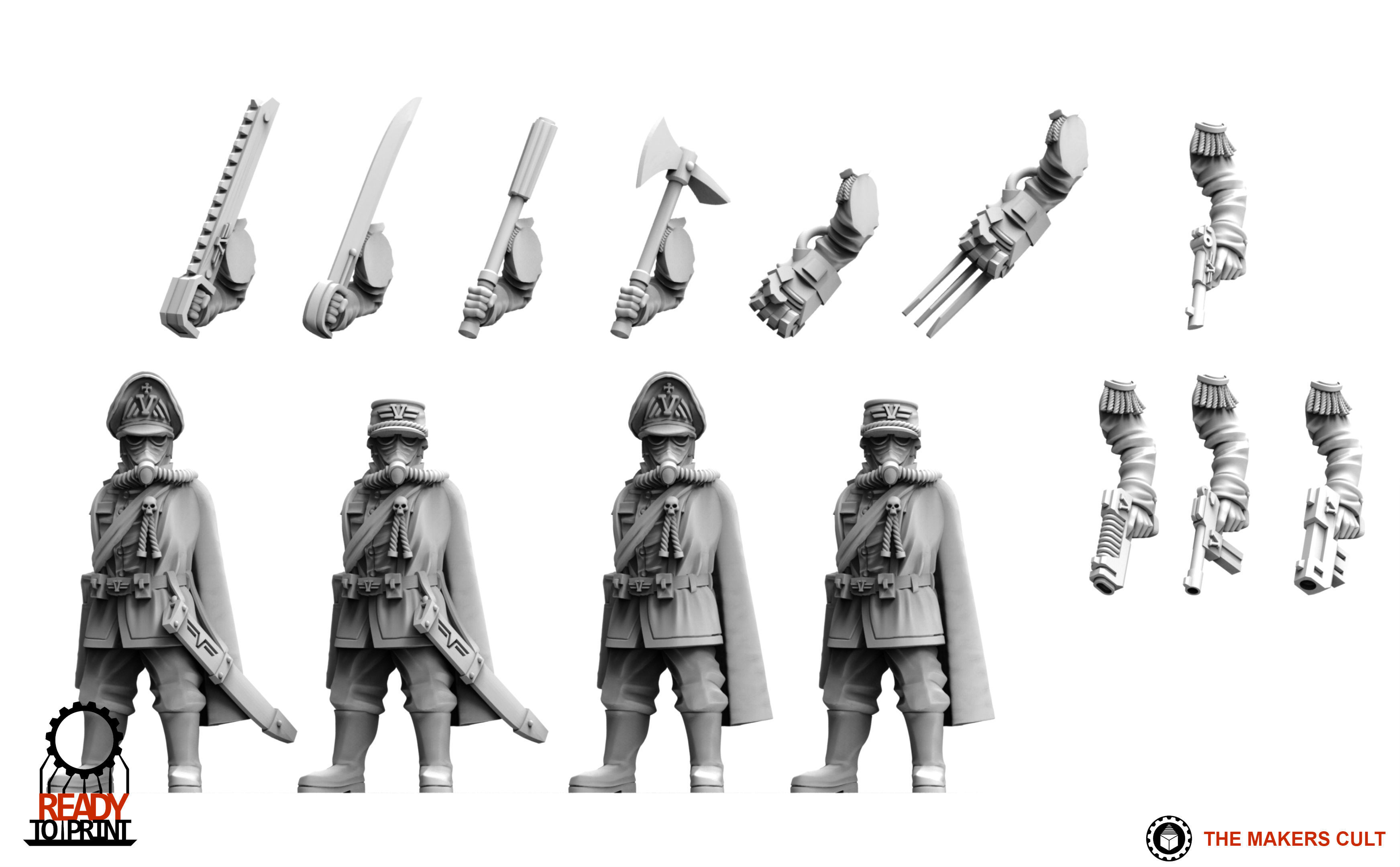 Valour Korps - General Waldemar 3D print model_1