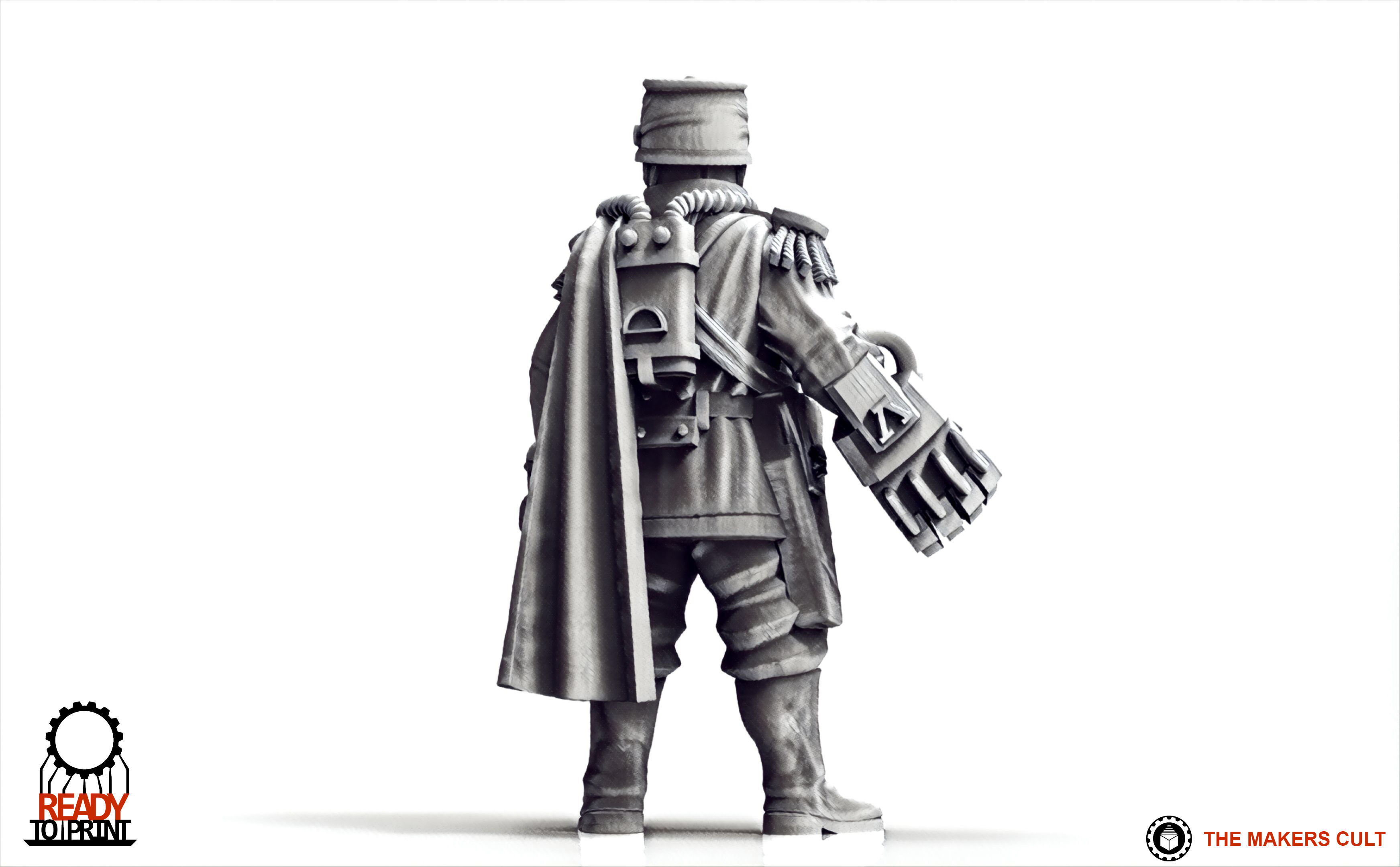 Valour Korps - General Waldemar 3D print model_3