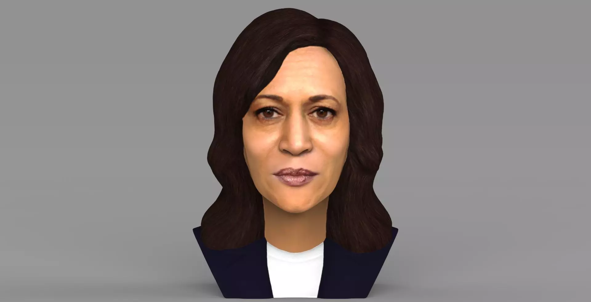 Kamala Harris bust ready for full color 3D printing 3D print model