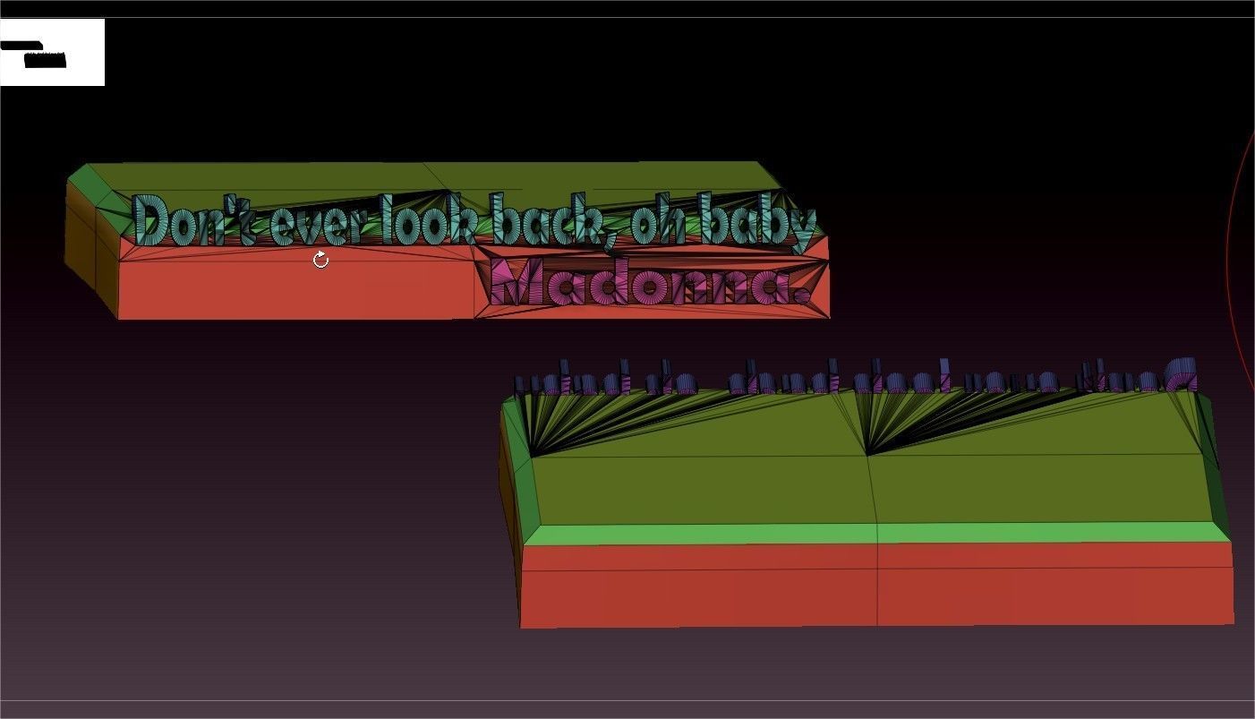 Madonna Bust 3D print model_4