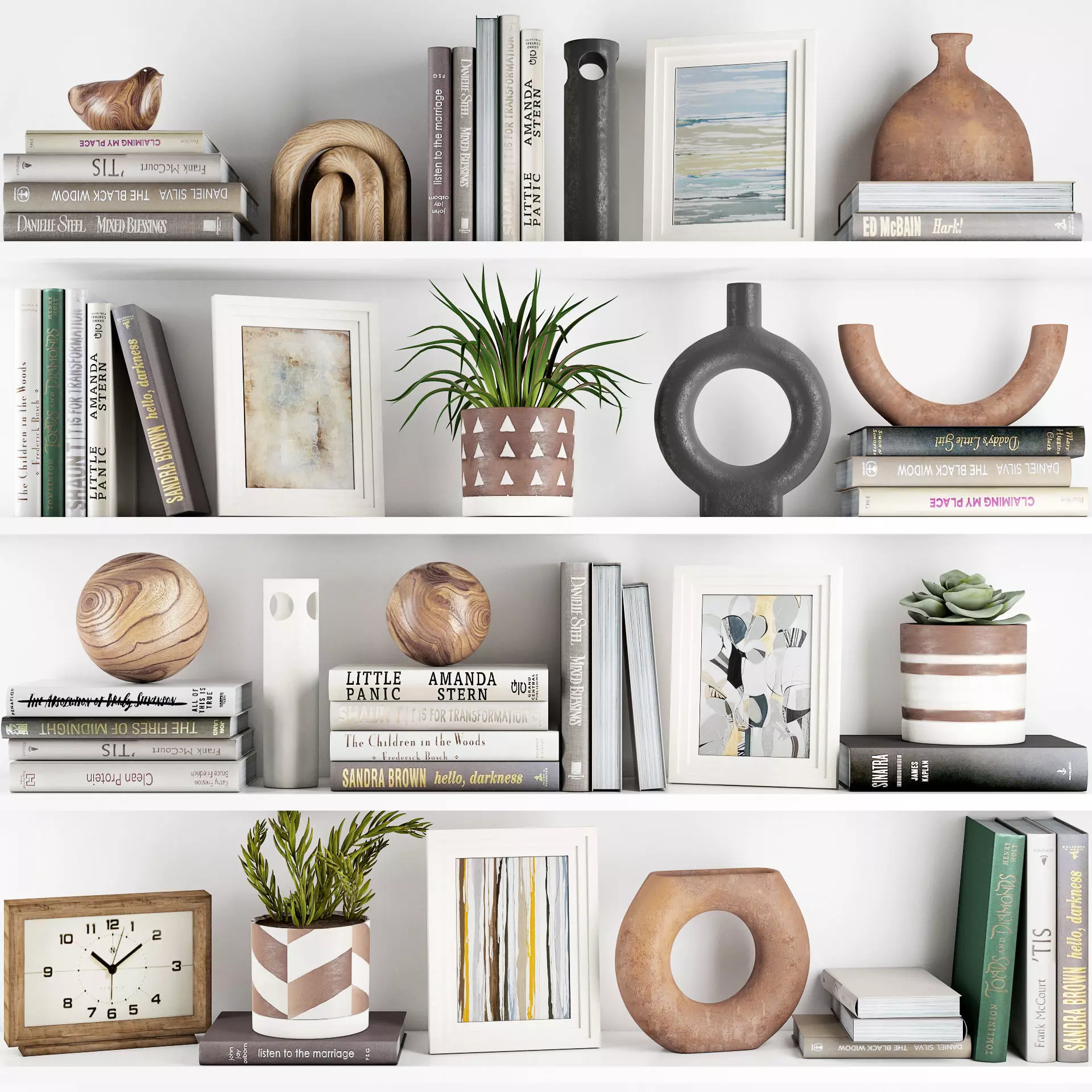 Decoration set 21 3D model_0