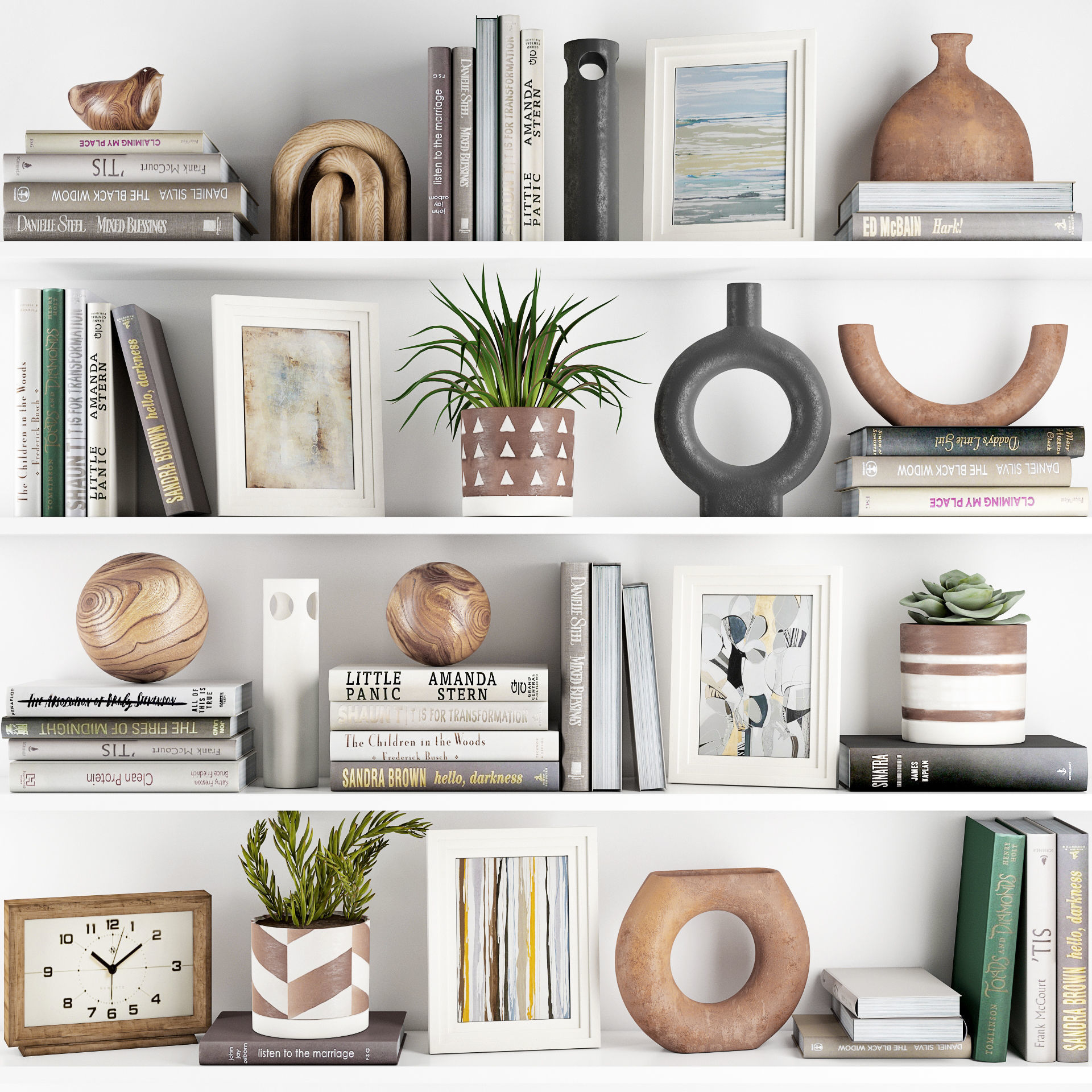 Decoration set 21 3D model_2