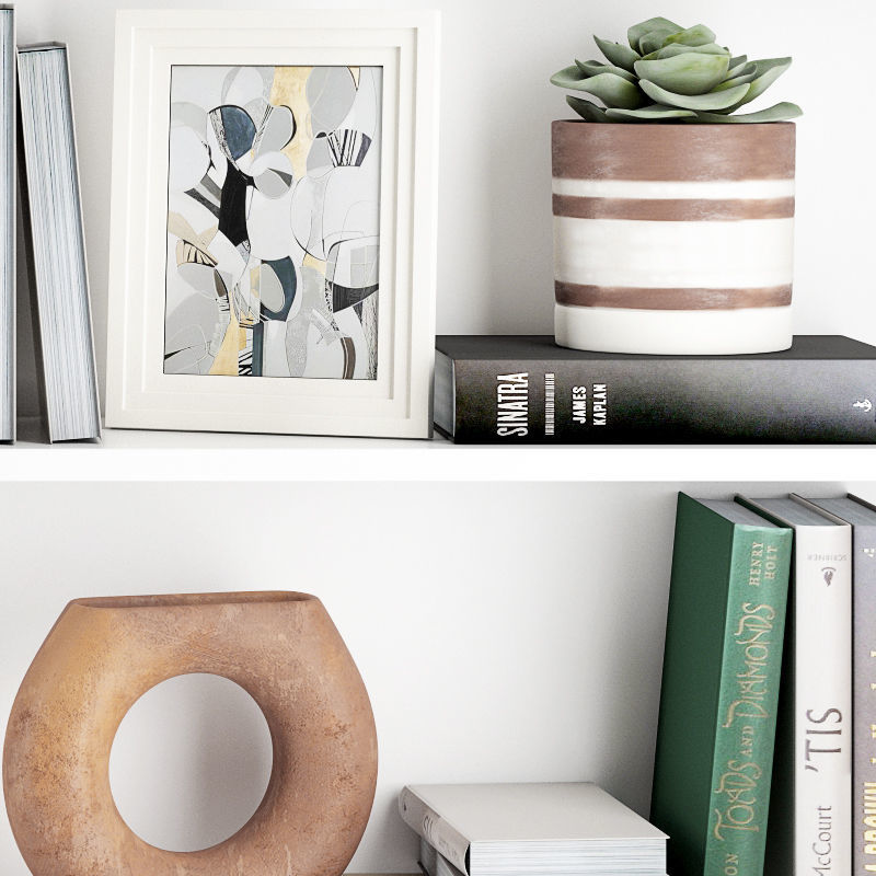 Decoration set 21 3D model_3