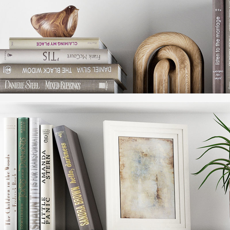 Decoration set 21 3D model_6