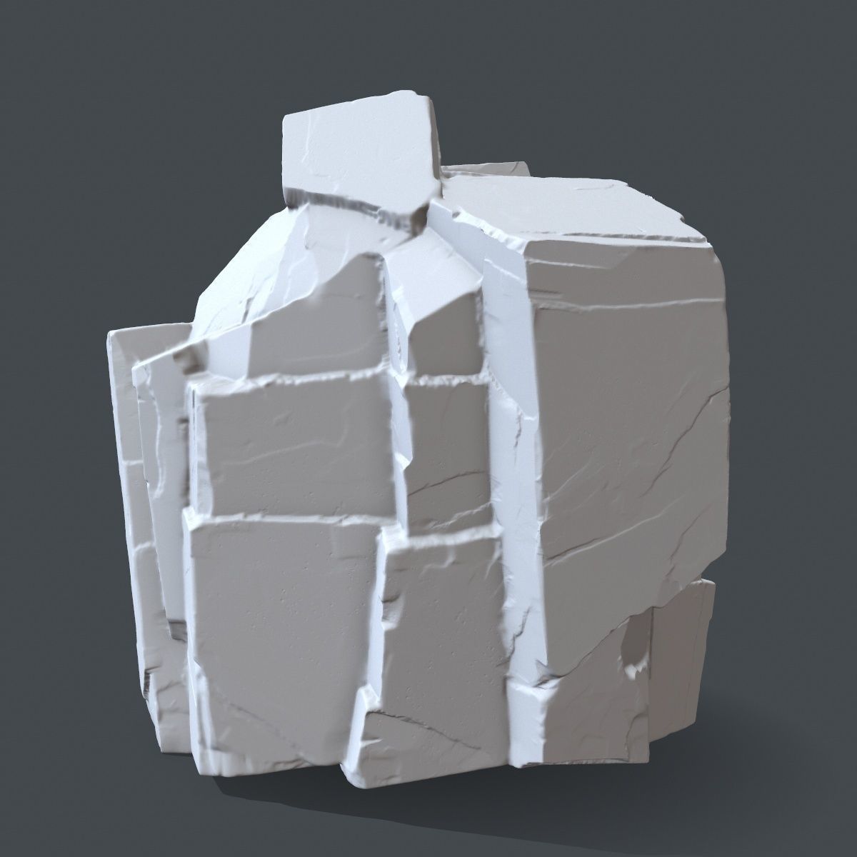 rock 9 3D print model_4