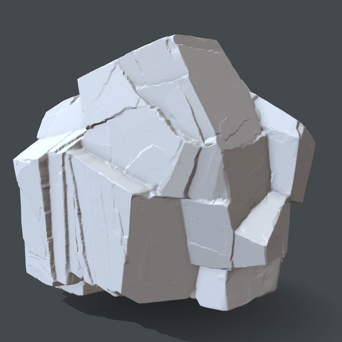 rock 9 3D print model_8