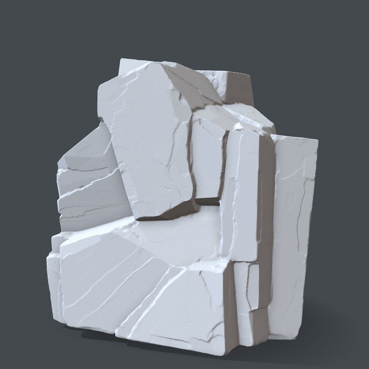 rock 9 3D print model_1