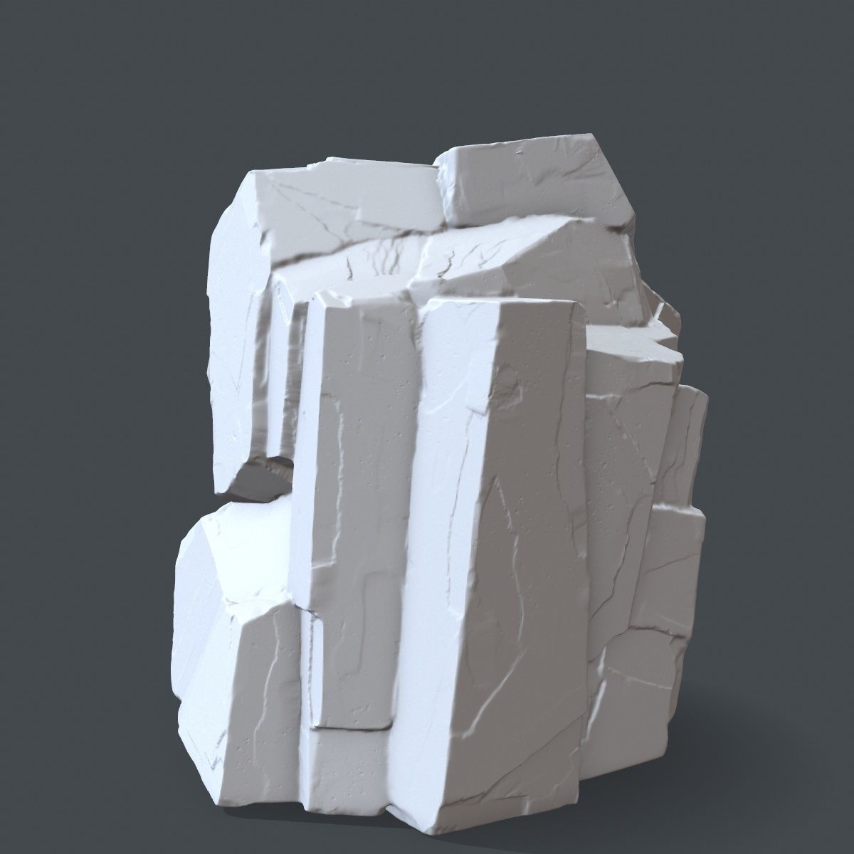 rock 9 3D print model_2
