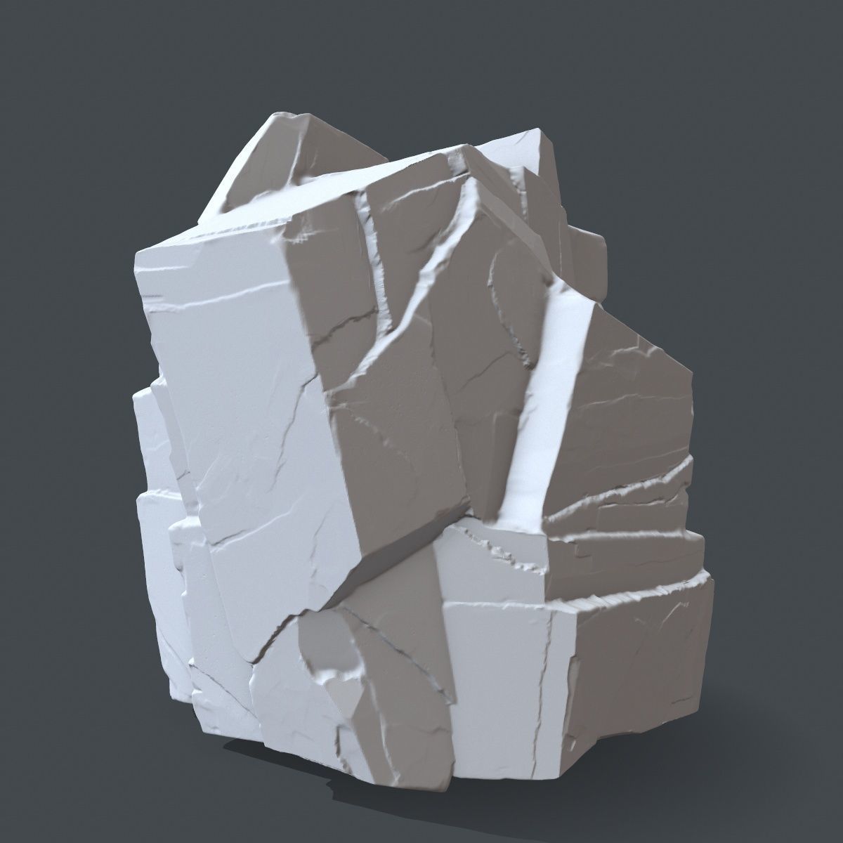 rock 9 3D print model_5