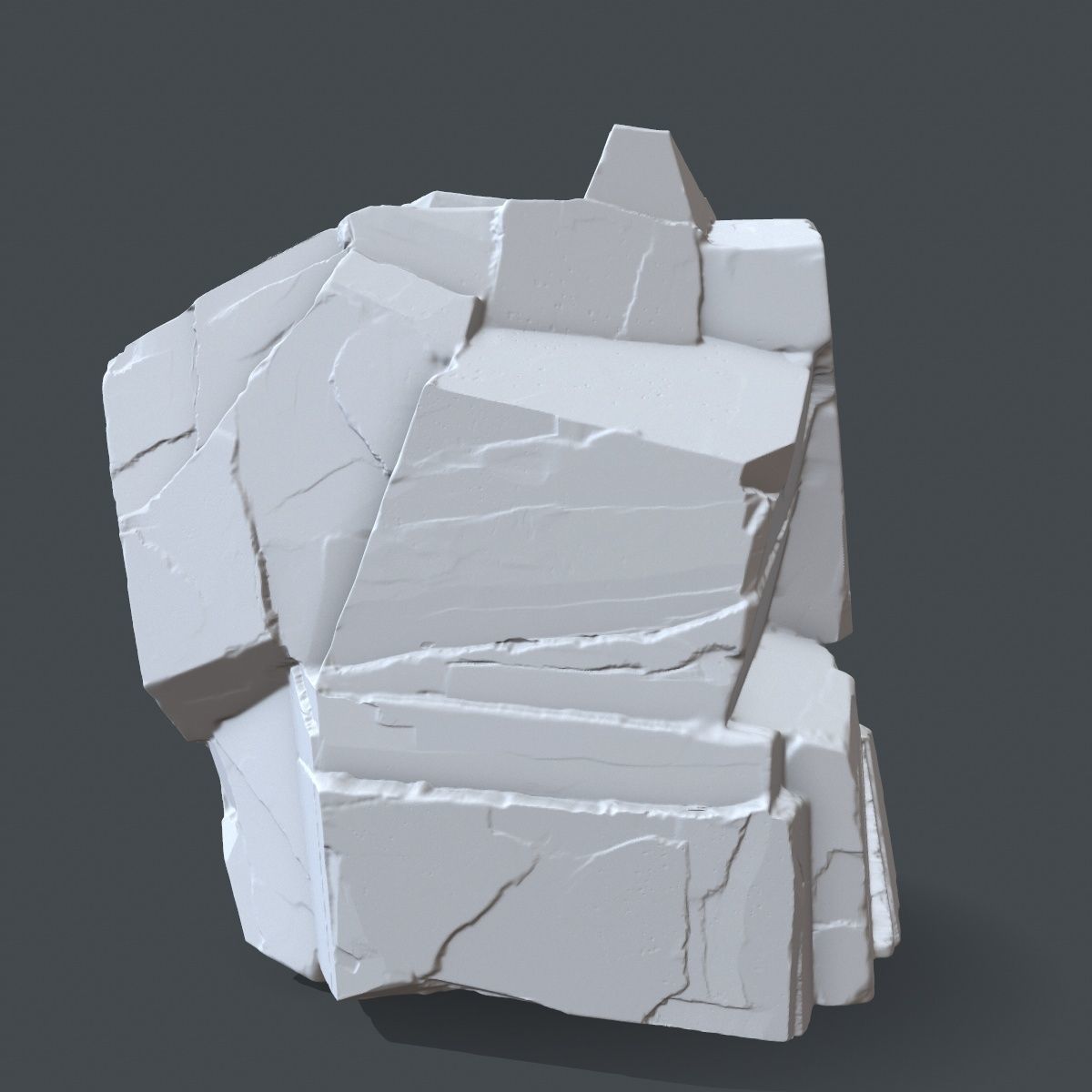 rock 9 3D print model_6