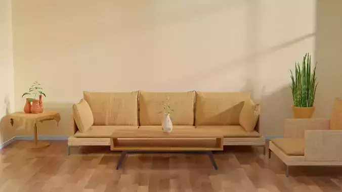 Design Living Room Interior 3D model 3D model