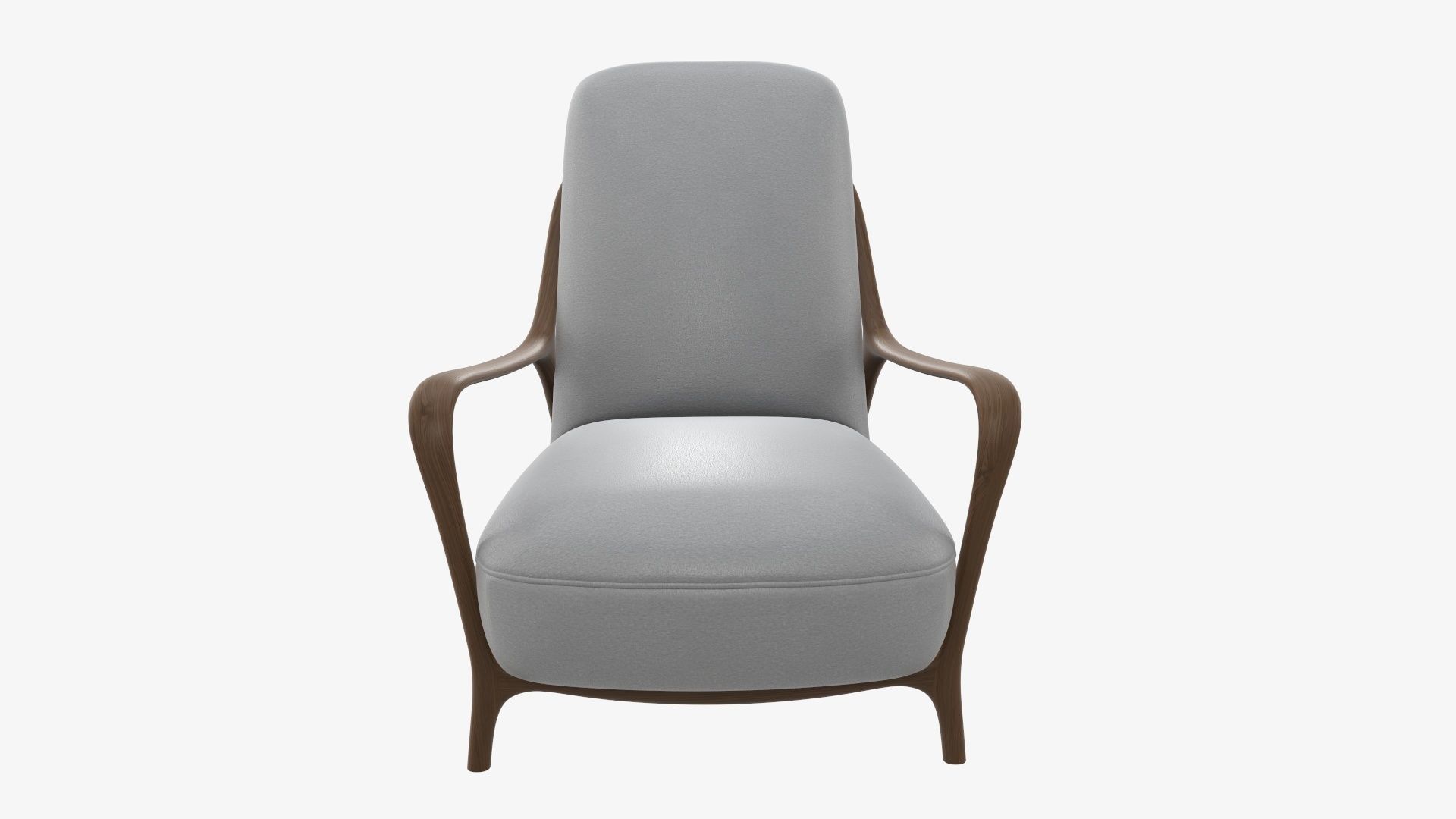 Armchair 02 3D model_3