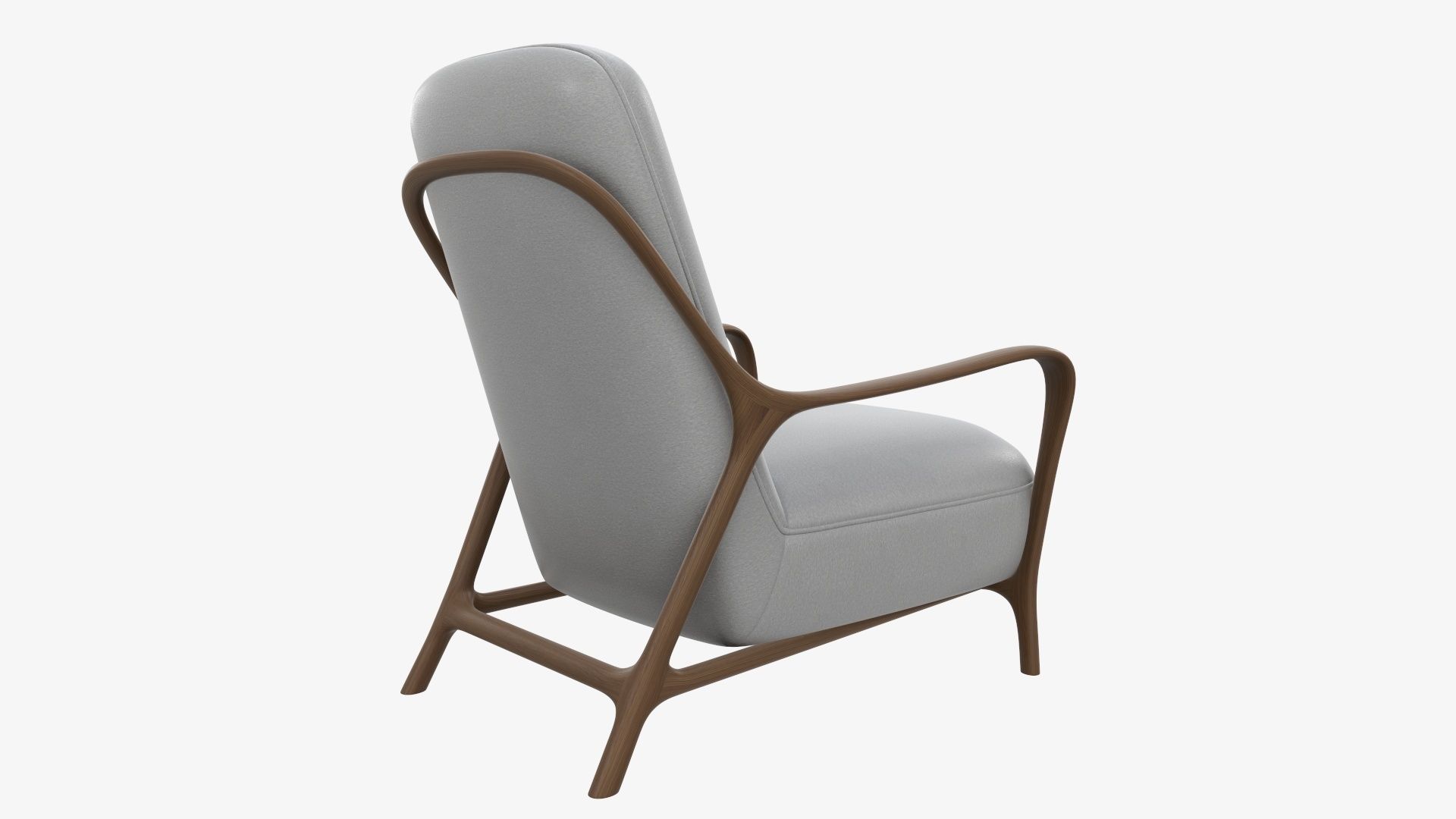 Armchair 02 3D model_1