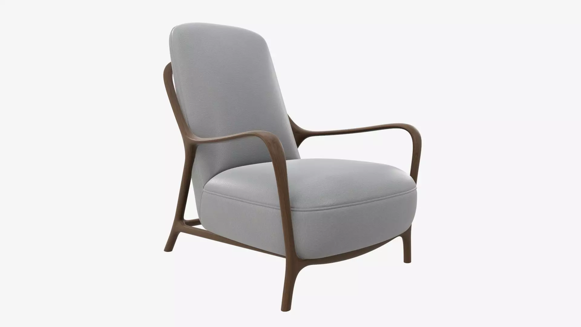 Armchair 02 3D model_0