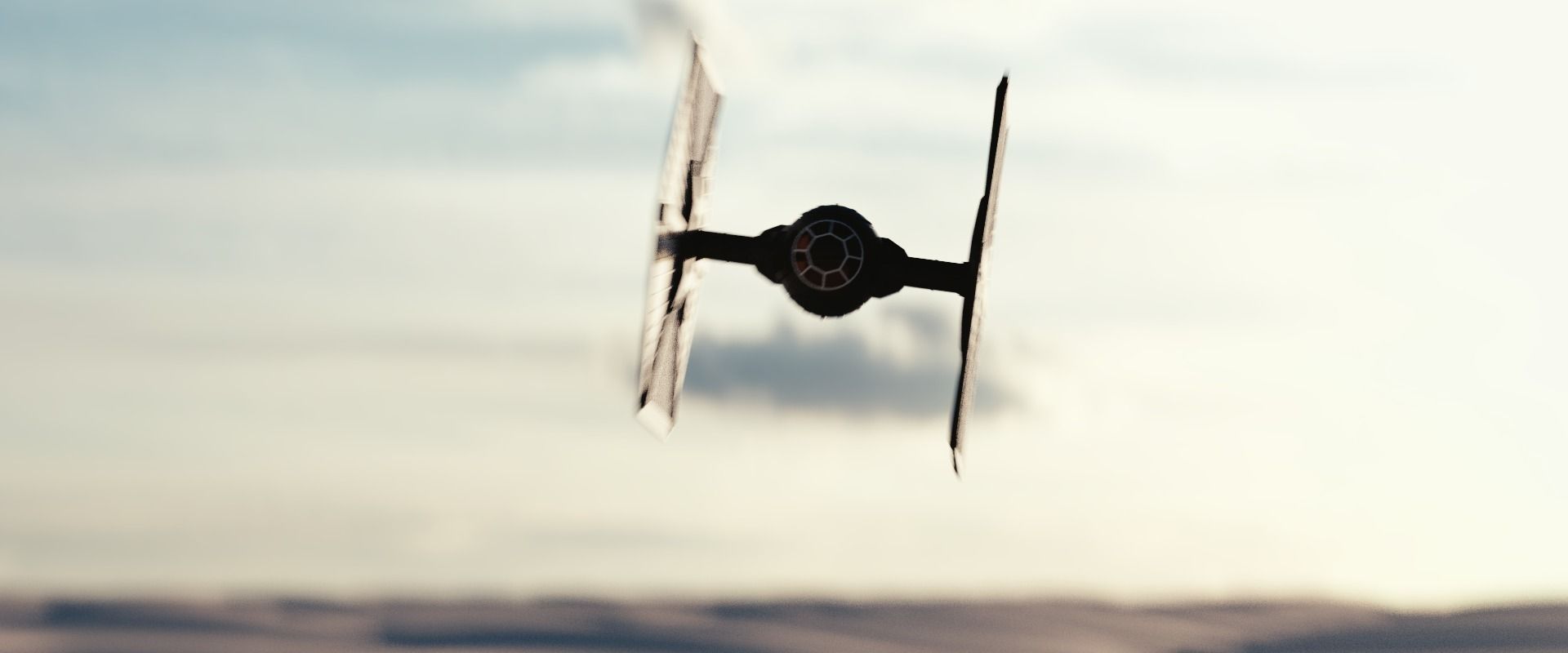 New Order TIE Fighter Free 3D model_1