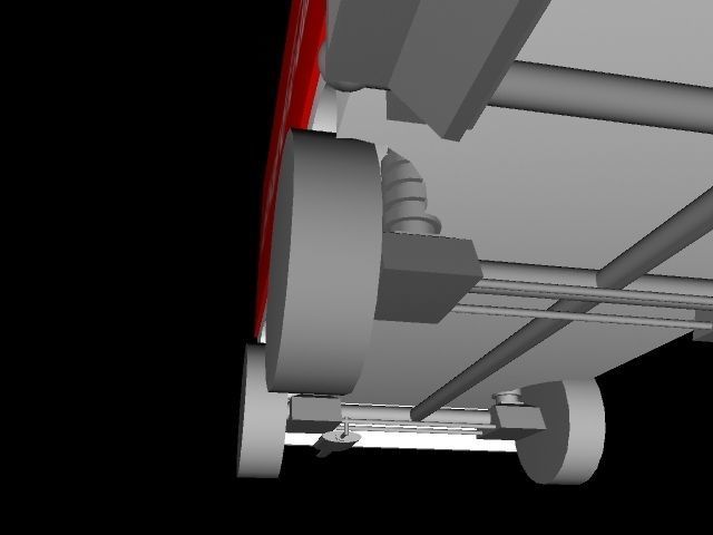 Coca-Cola truck Low-poly 3D model_18