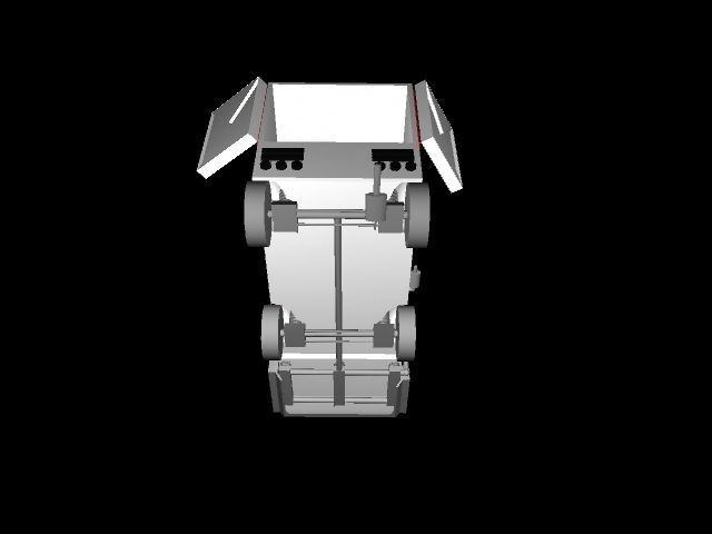 Coca-Cola truck Low-poly 3D model_15