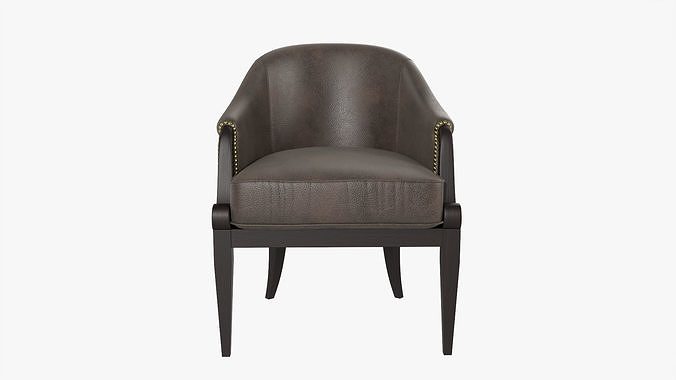 Armchair 11 3D model 2
