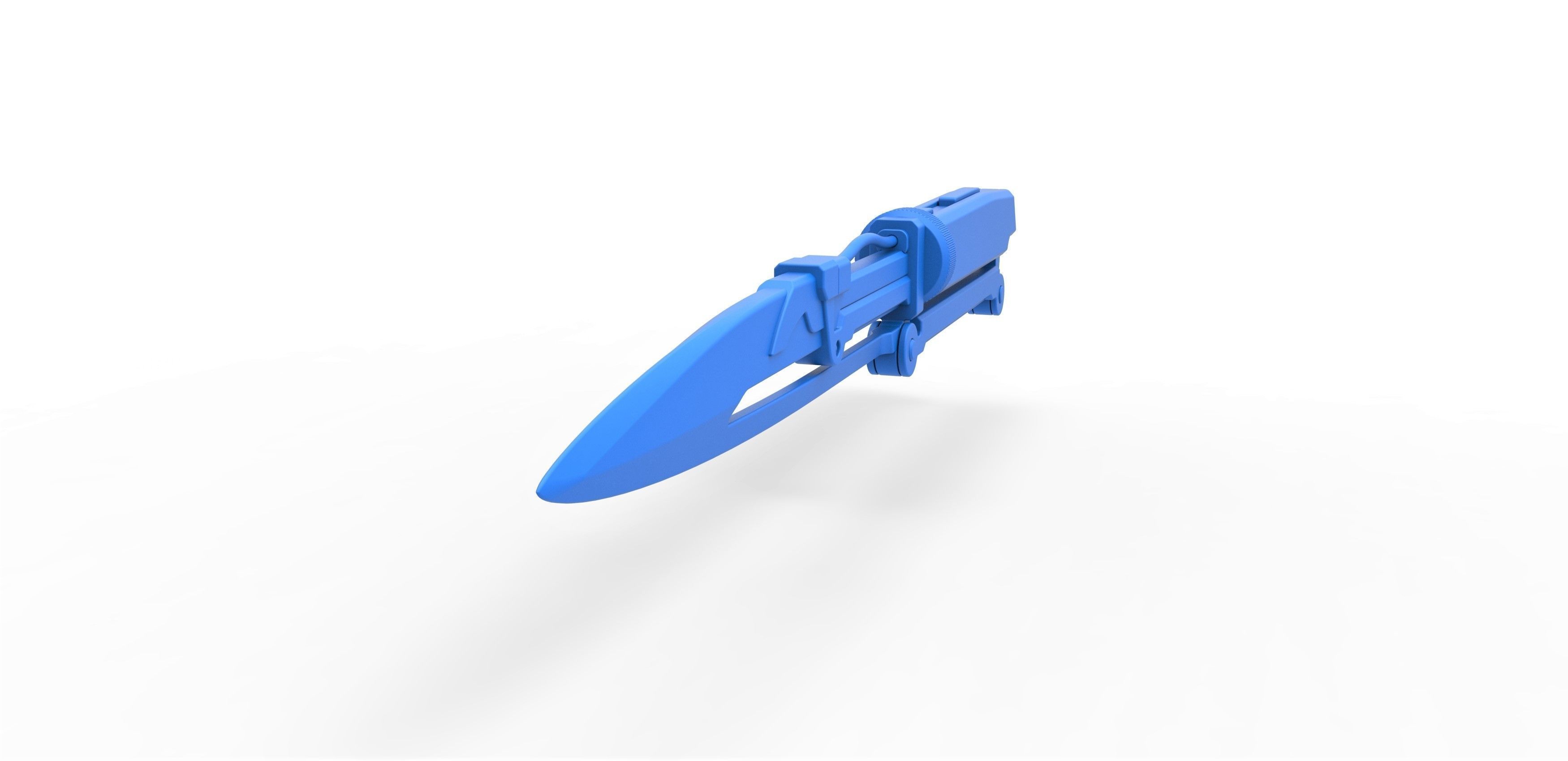 Concept Vibroblade 2 of Mandalorian 3D print model_12