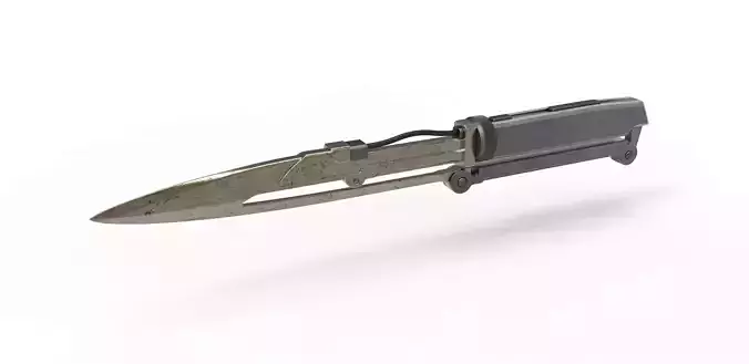 Concept Vibroblade 2 of Mandalorian 3D print model