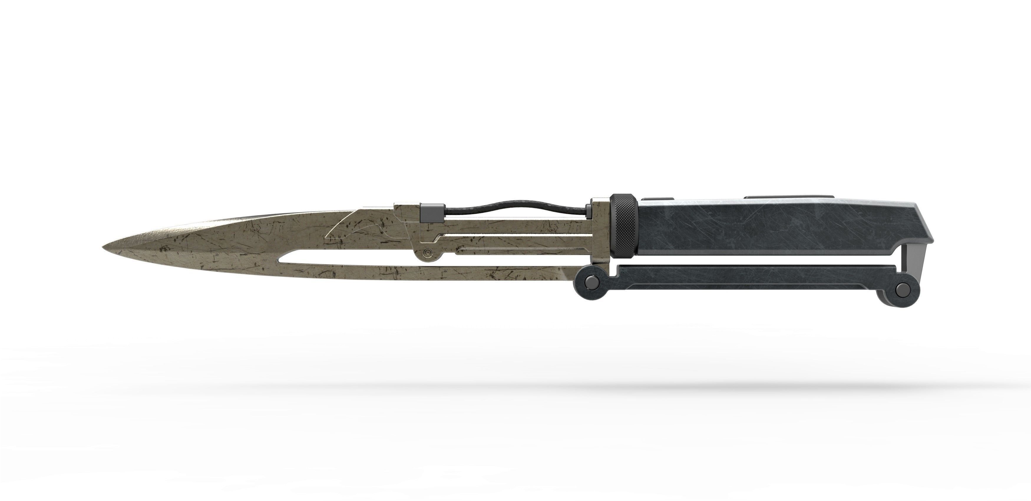 Concept Vibroblade 2 of Mandalorian 3D print model_4