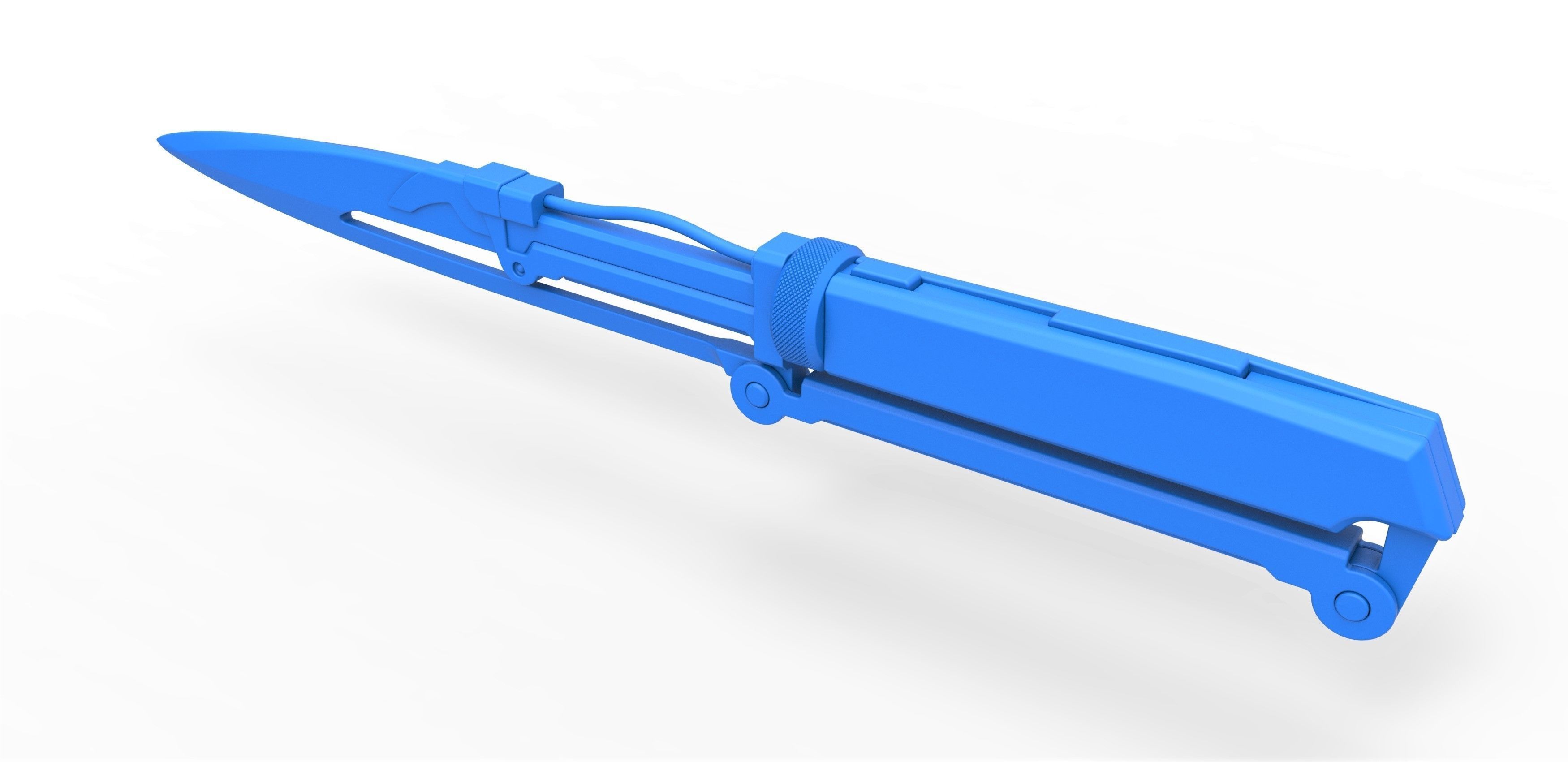 Concept Vibroblade 2 of Mandalorian 3D print model_16