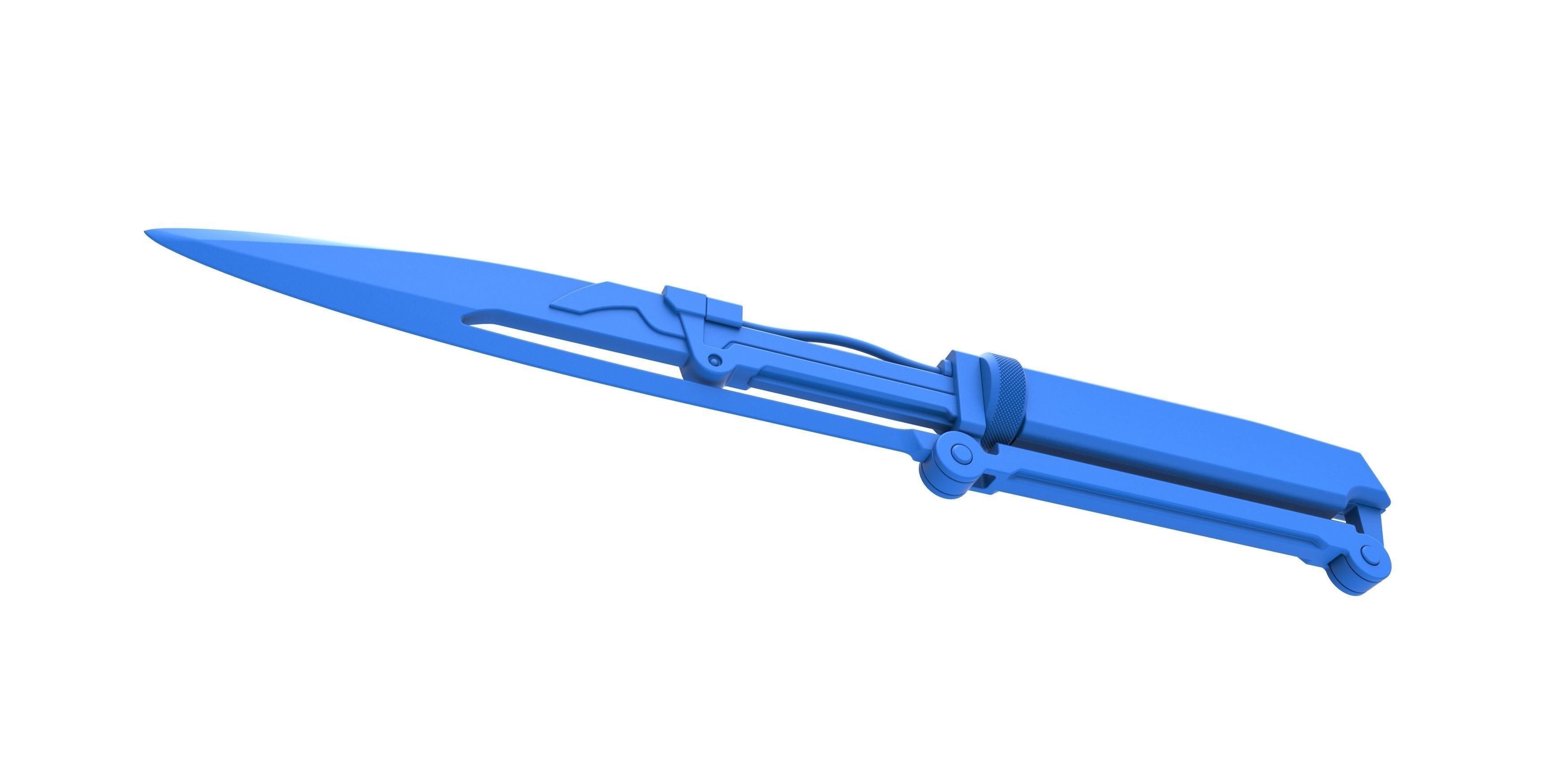 Concept Vibroblade 2 of Mandalorian 3D print model_11