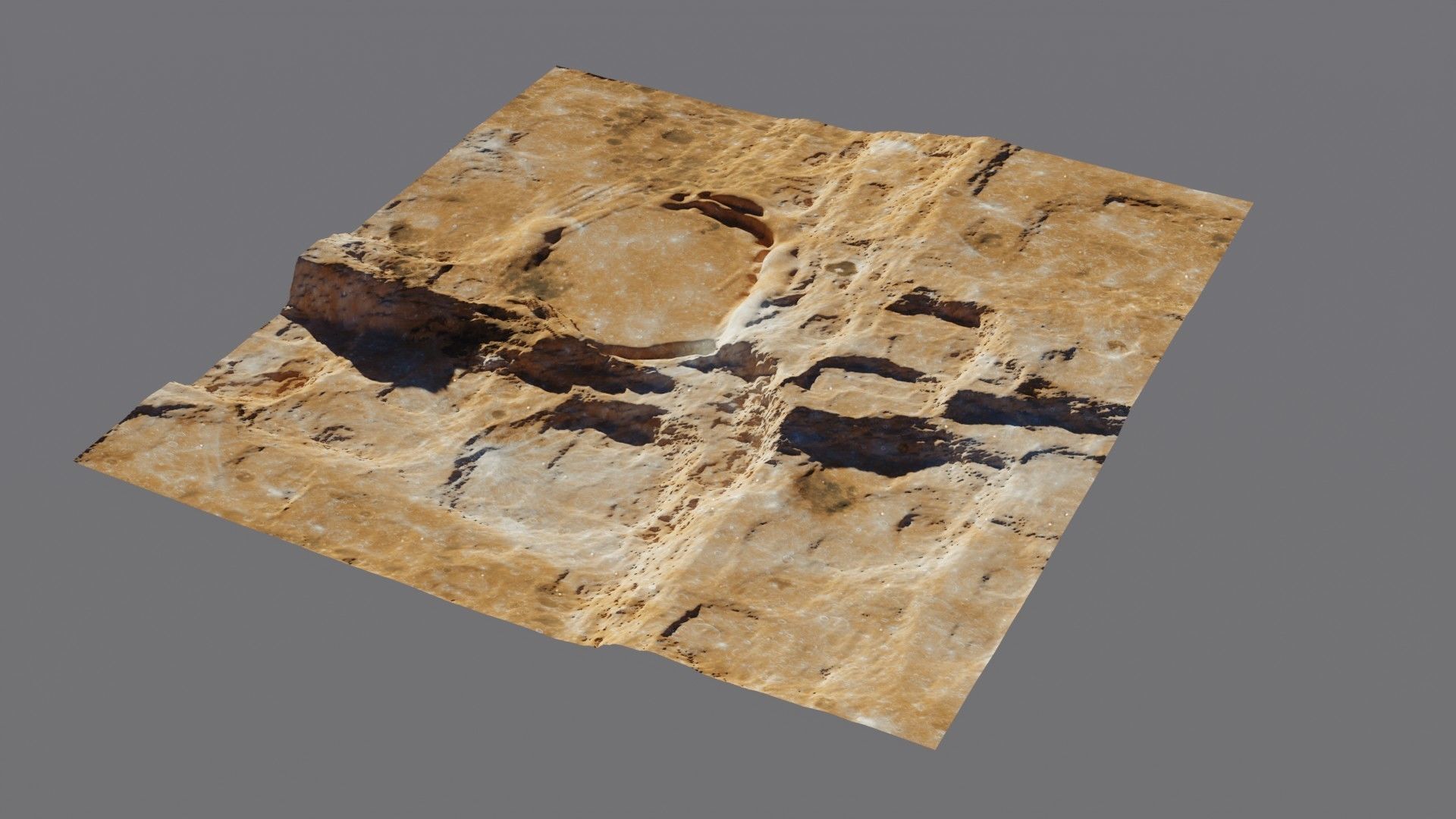 Planet Surface 3D model 3D model_11