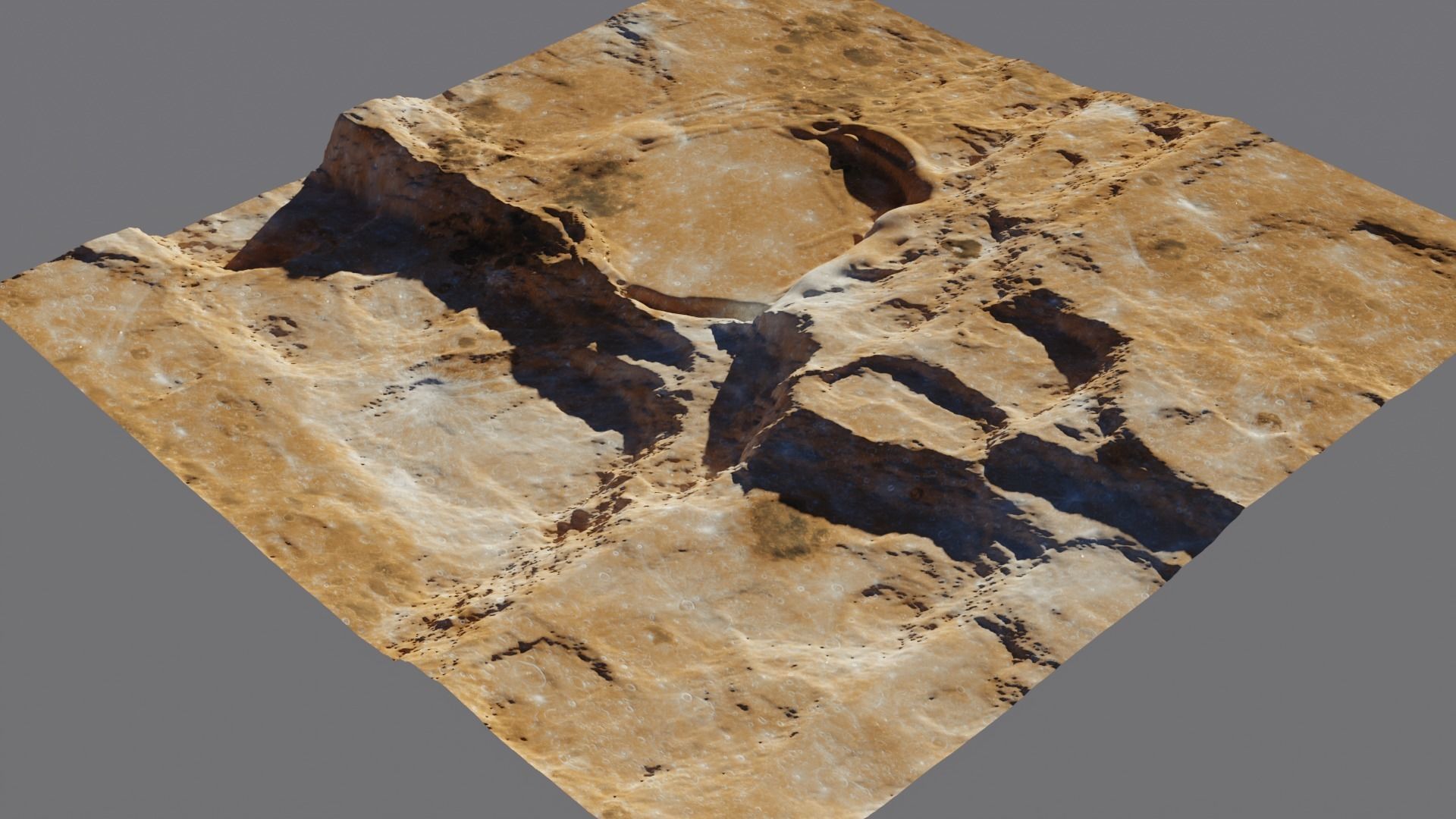 Planet Surface 3D model 3D model_10