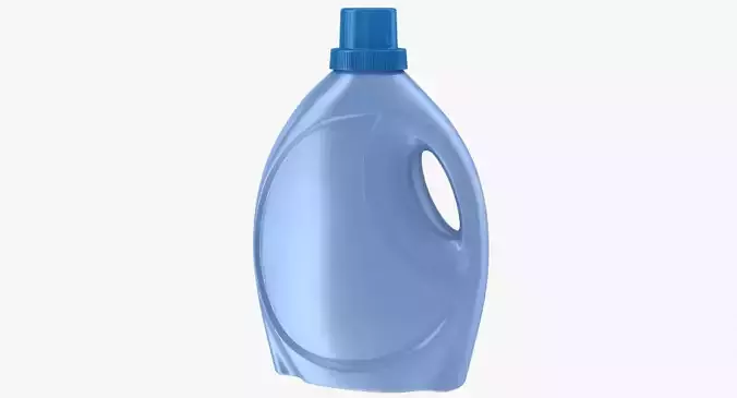 Detergent Bottle Low-poly 3D model