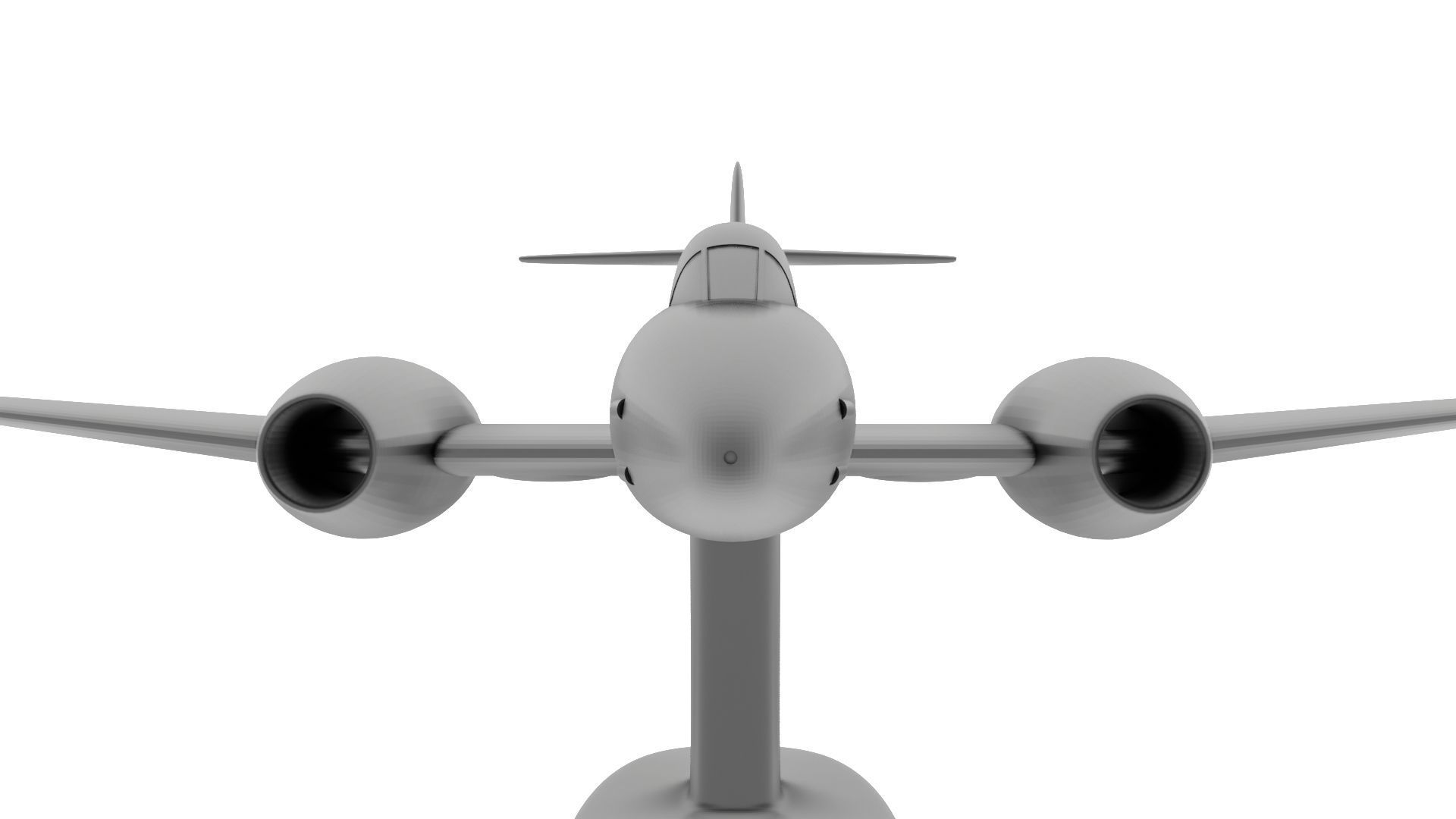 Gloster Meteor F8 3D printable 3D print model_3