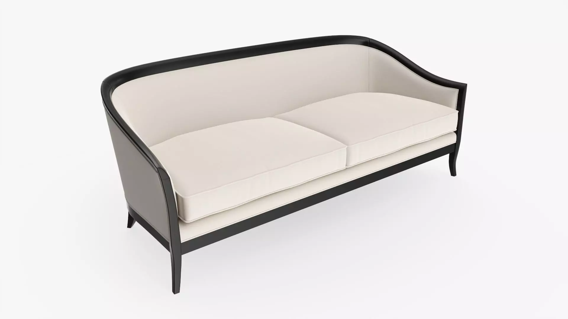 Sofa cabriole style 02 3D model_0